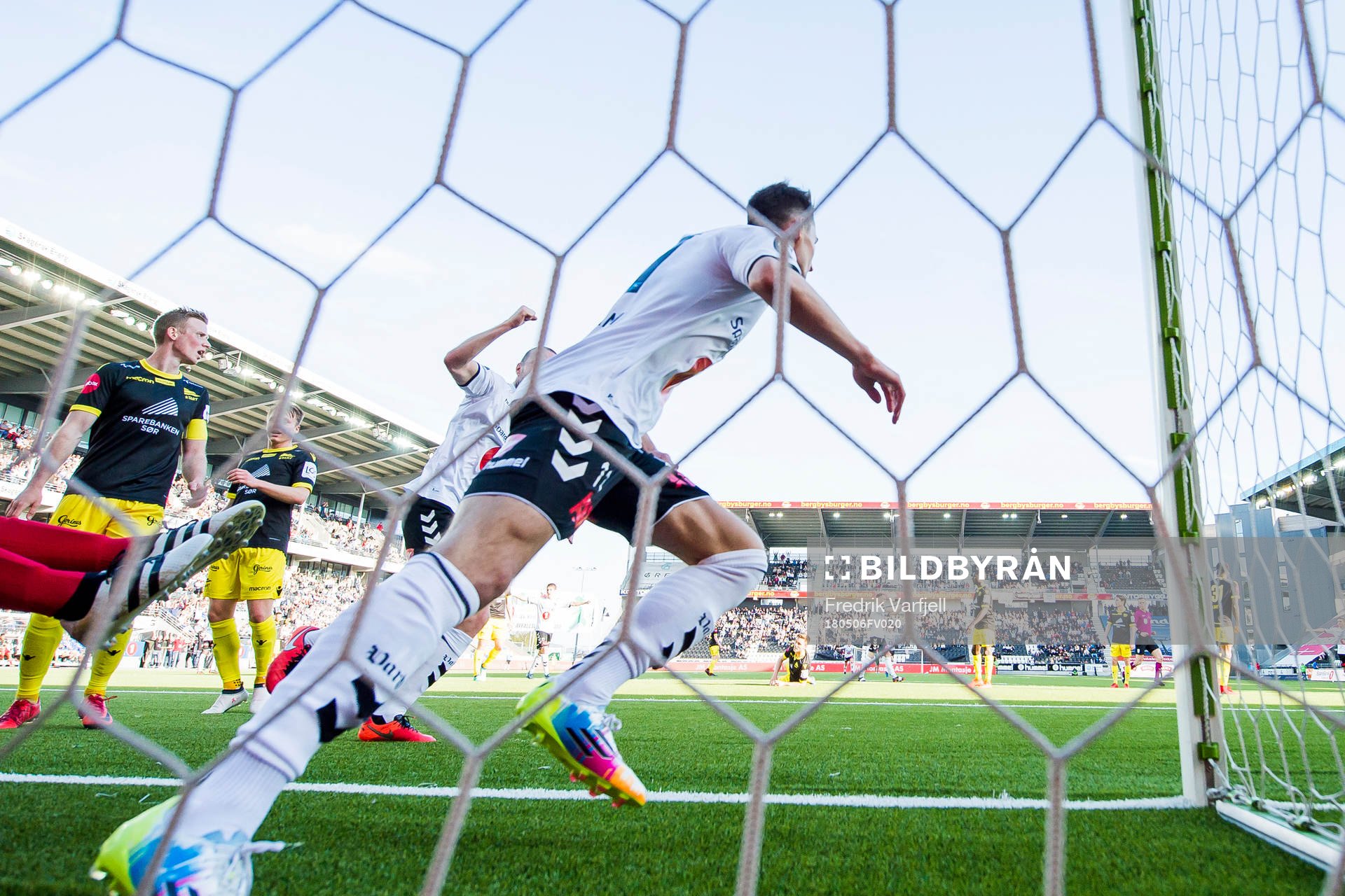 Elbasan Rashani of Odd celebrates
