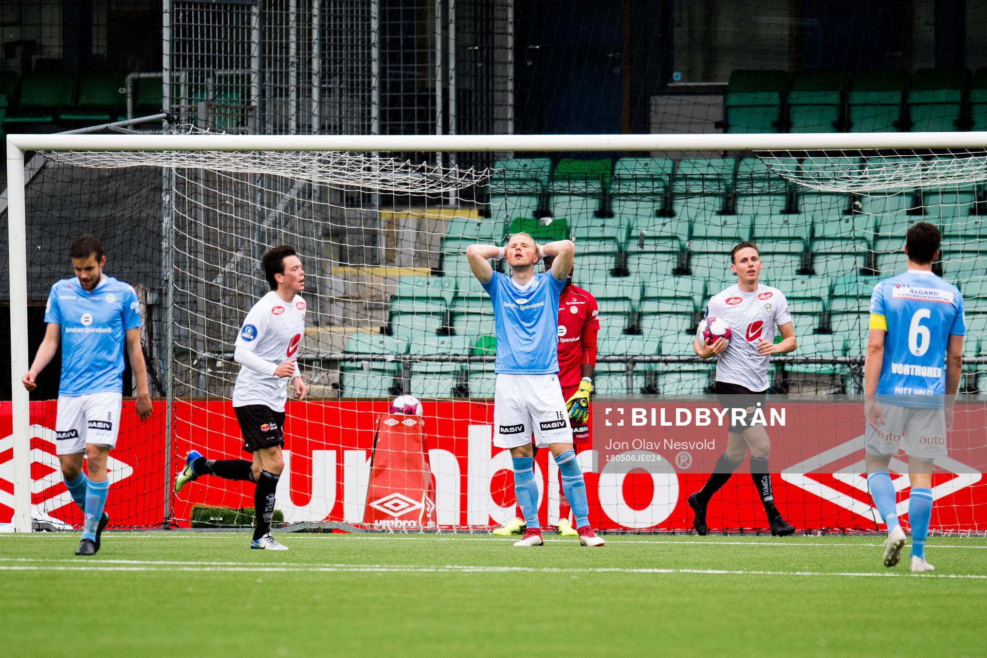 Tapio Heikkilä of Sandnes Ulf looks dejected