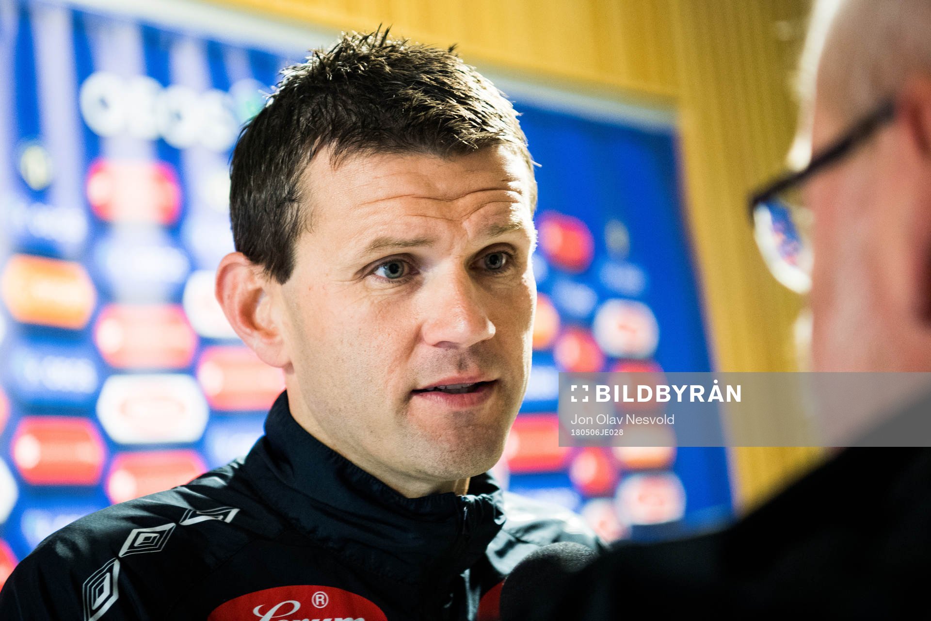Eirik Bakke, head coach of Sogndal, after the OBOS-ligaen match between Sogndal and Sandnes Ulf on May 6, 2018 in Sogndal.