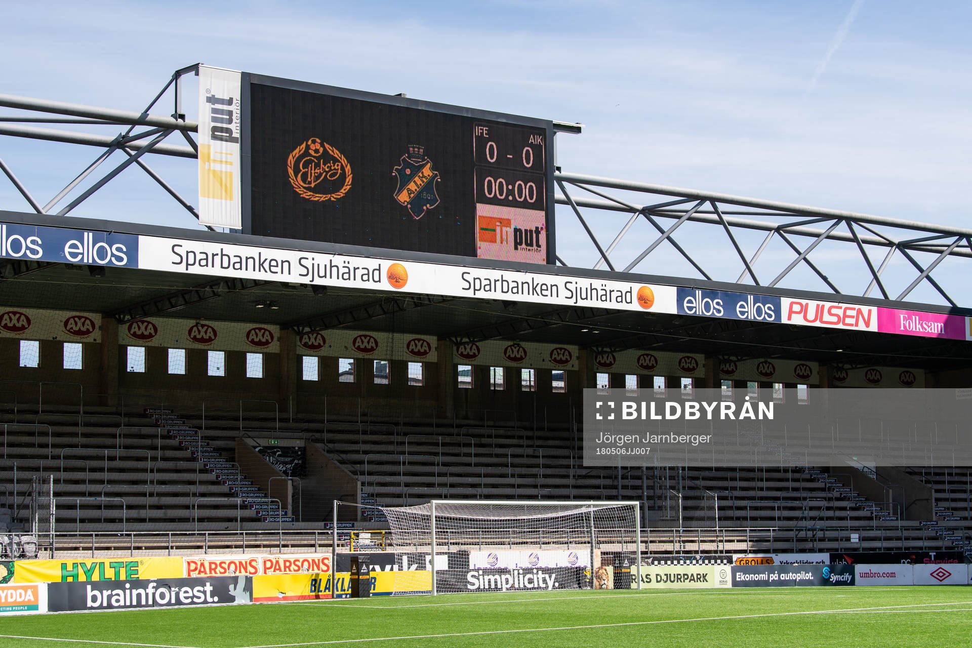 Interiör på Borås arena