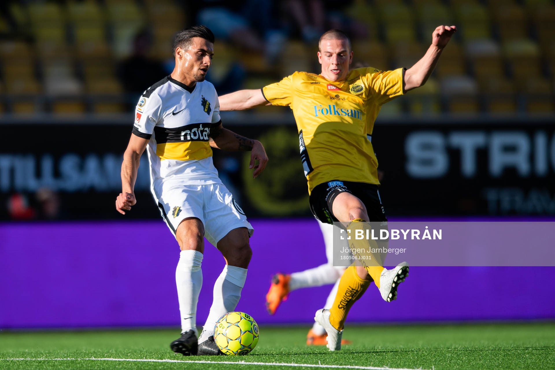 s Ahmed Yasin och Elfsborgs Simon Olsson