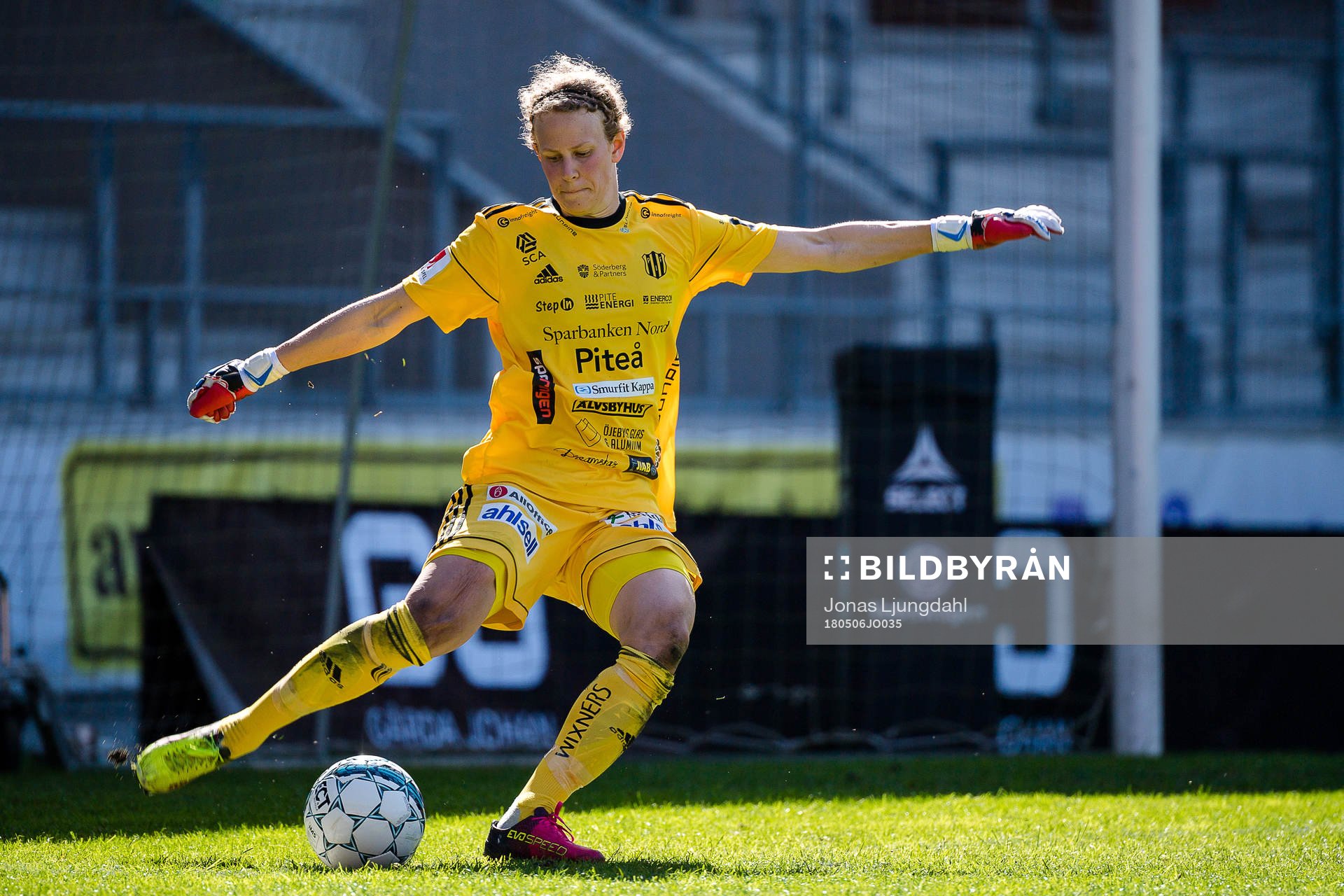 Piteås målvakt Cajsa Andersson