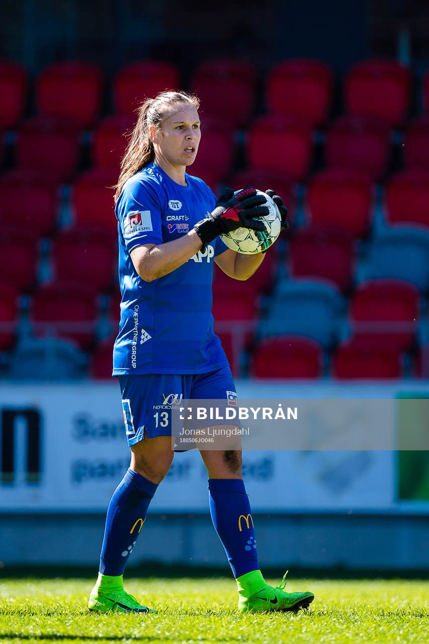 Växjös målvakt Katlynn Fraine