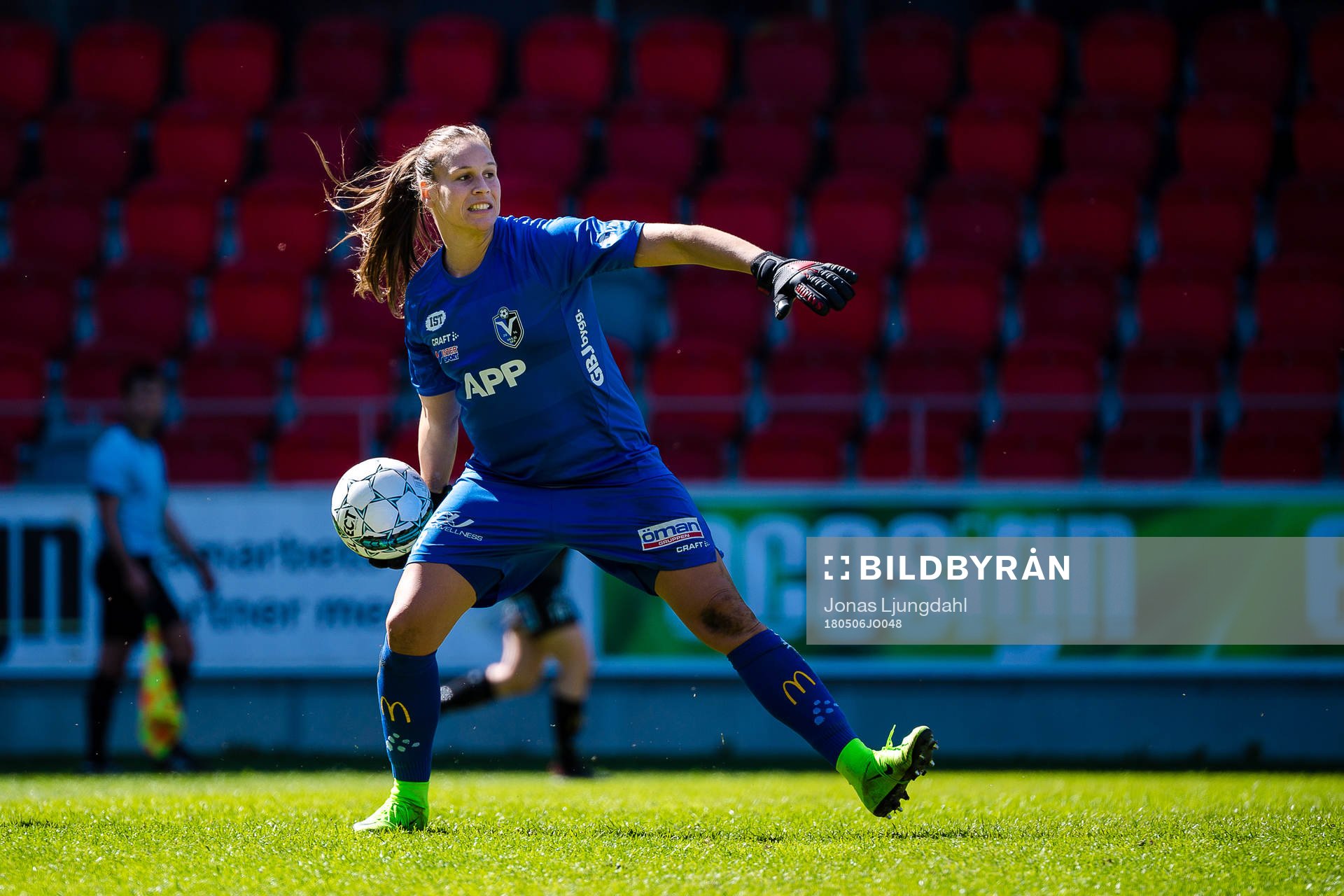 Växjös målvakt Katlynn Fraine