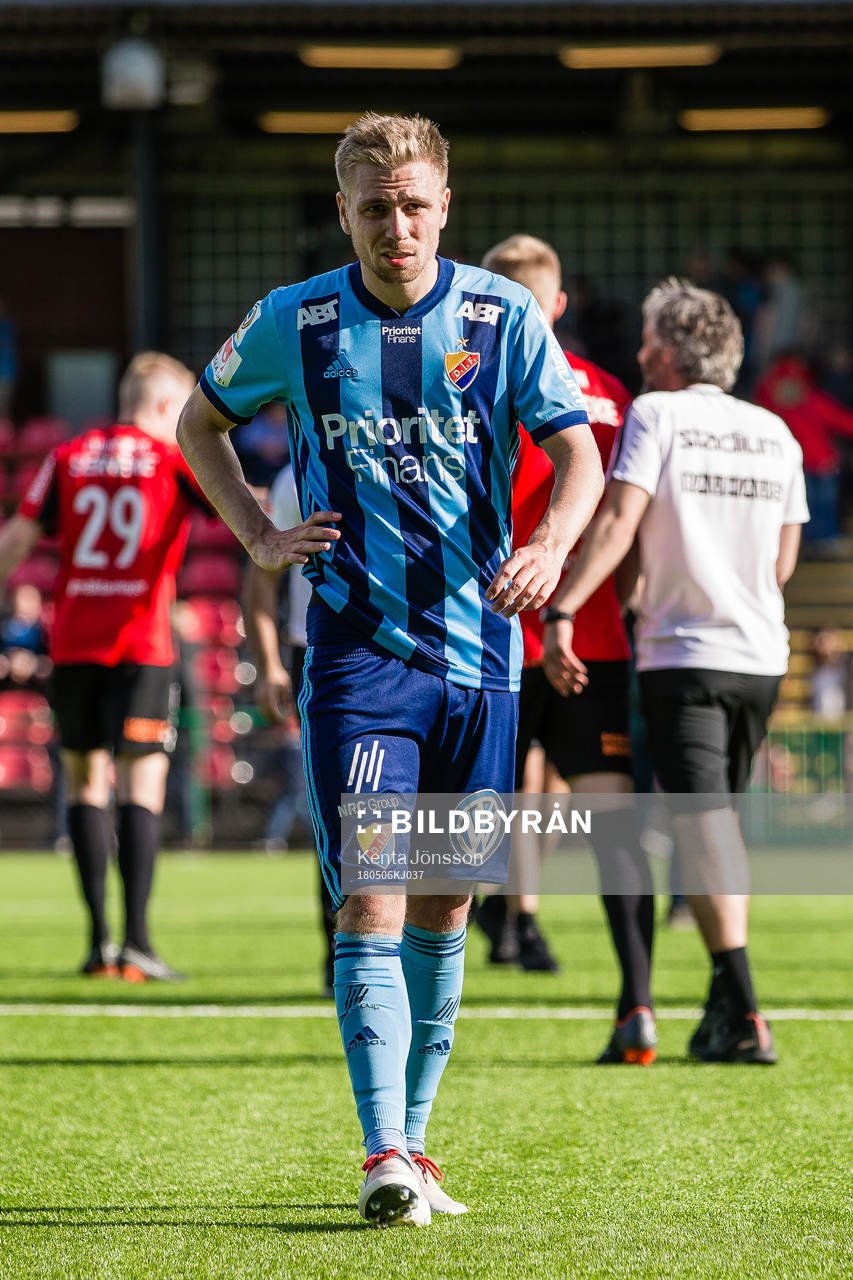 Djurgårdens Jonathan Ring deppar