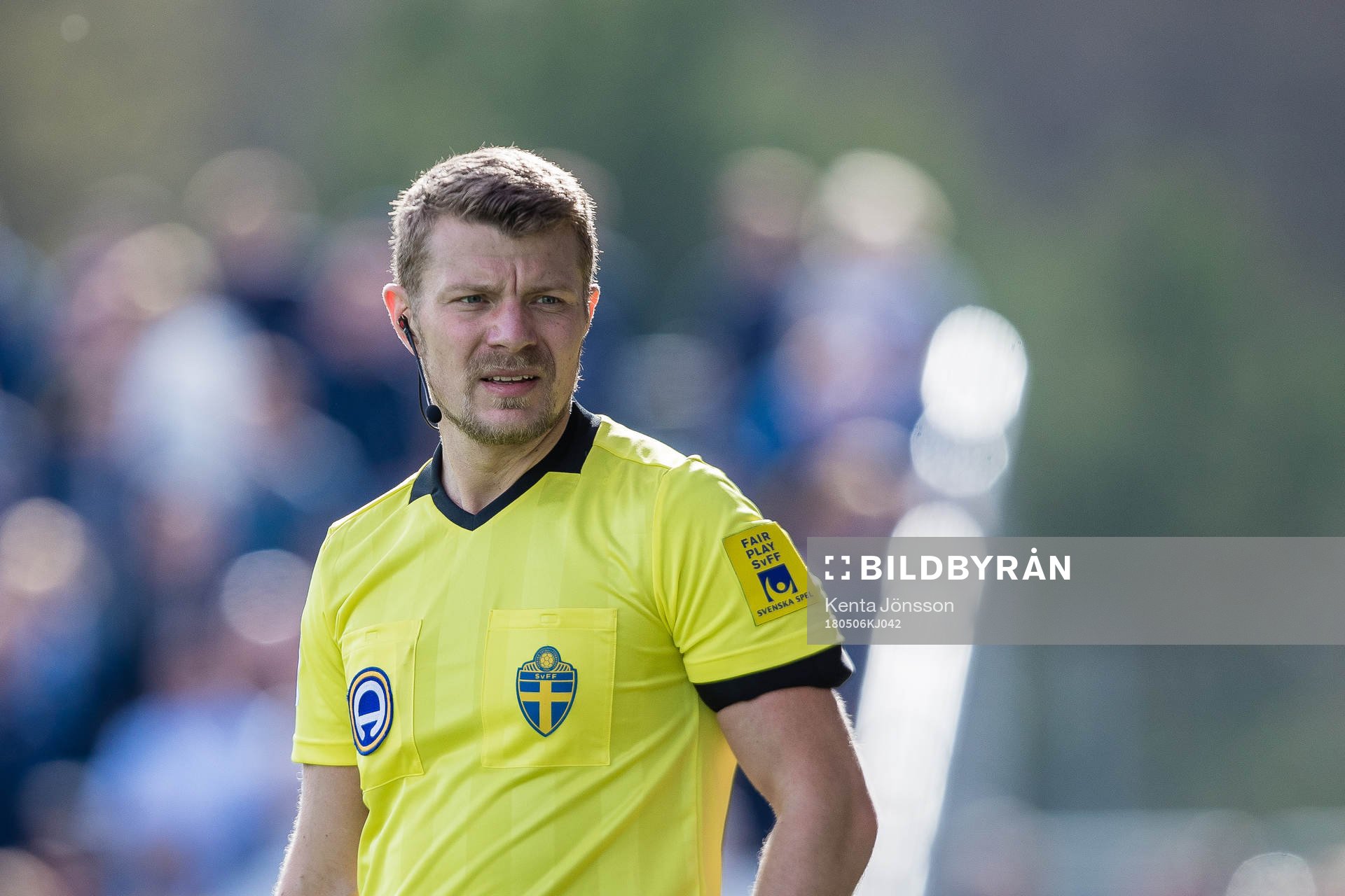 Assisterande domare Niclas Ivarsson