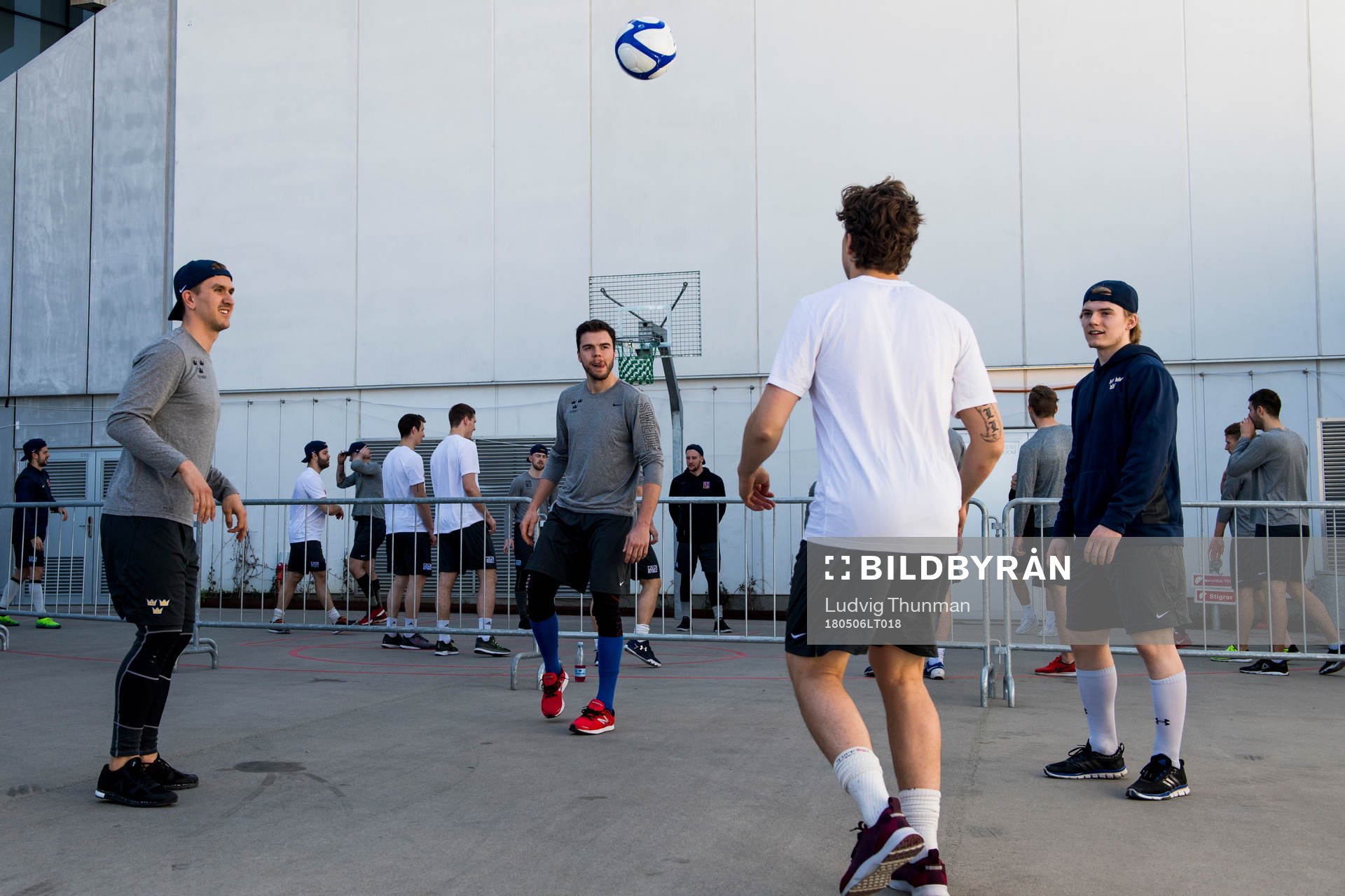 Mikael Backlund, Lias Andersson och Jacob de la Rose