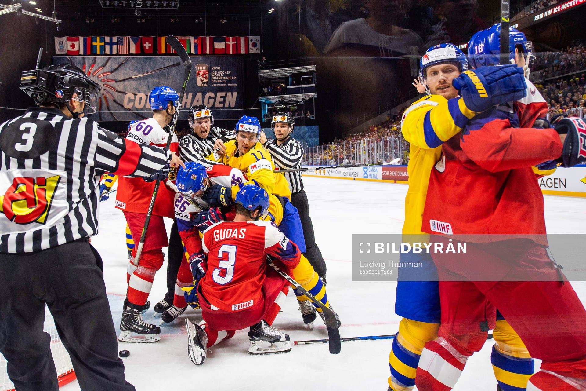 Sveriges Mikael Backlund i bråk med Tjeckiens  Michal