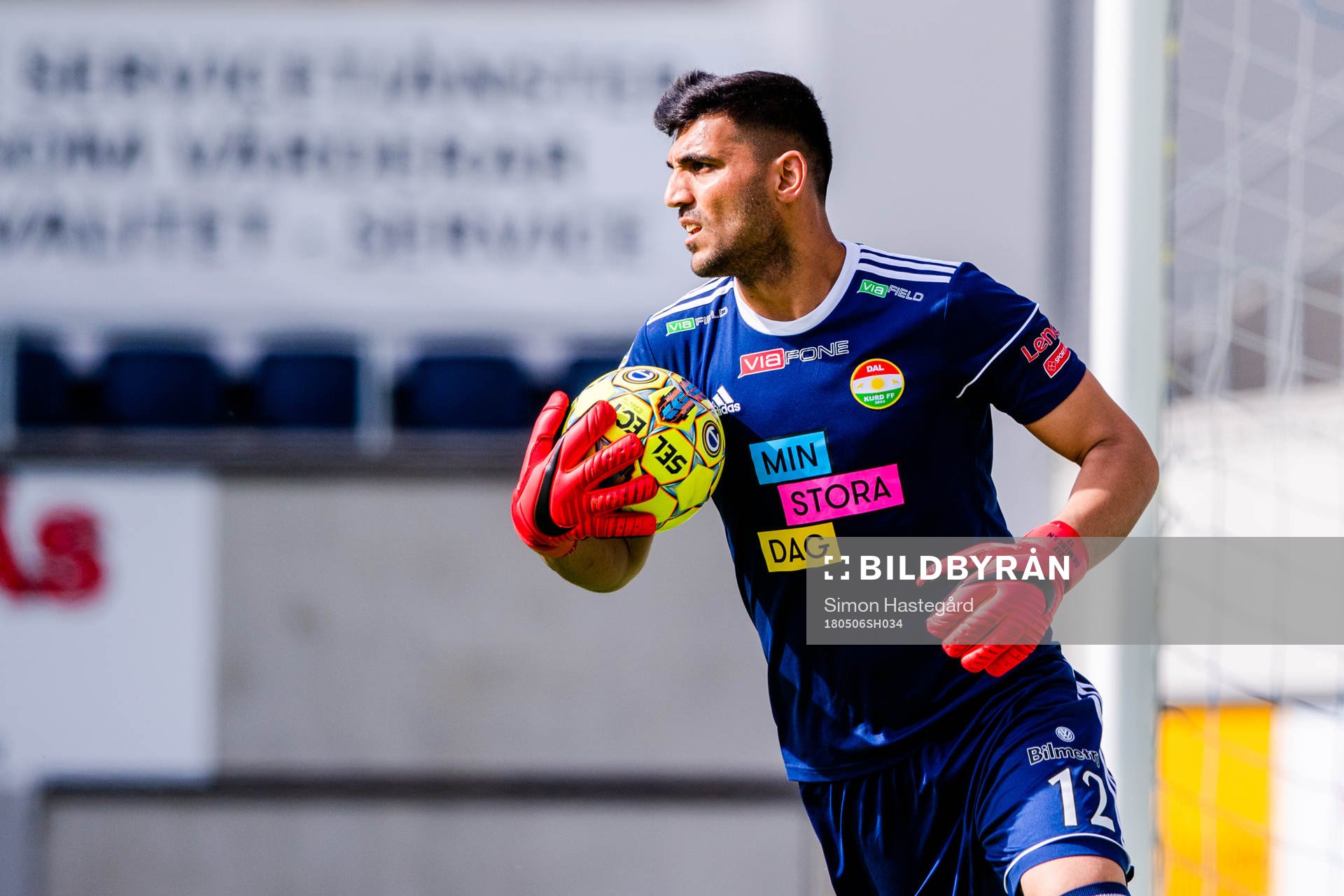 Dalkurds målvakt Abdulaziz Demircan