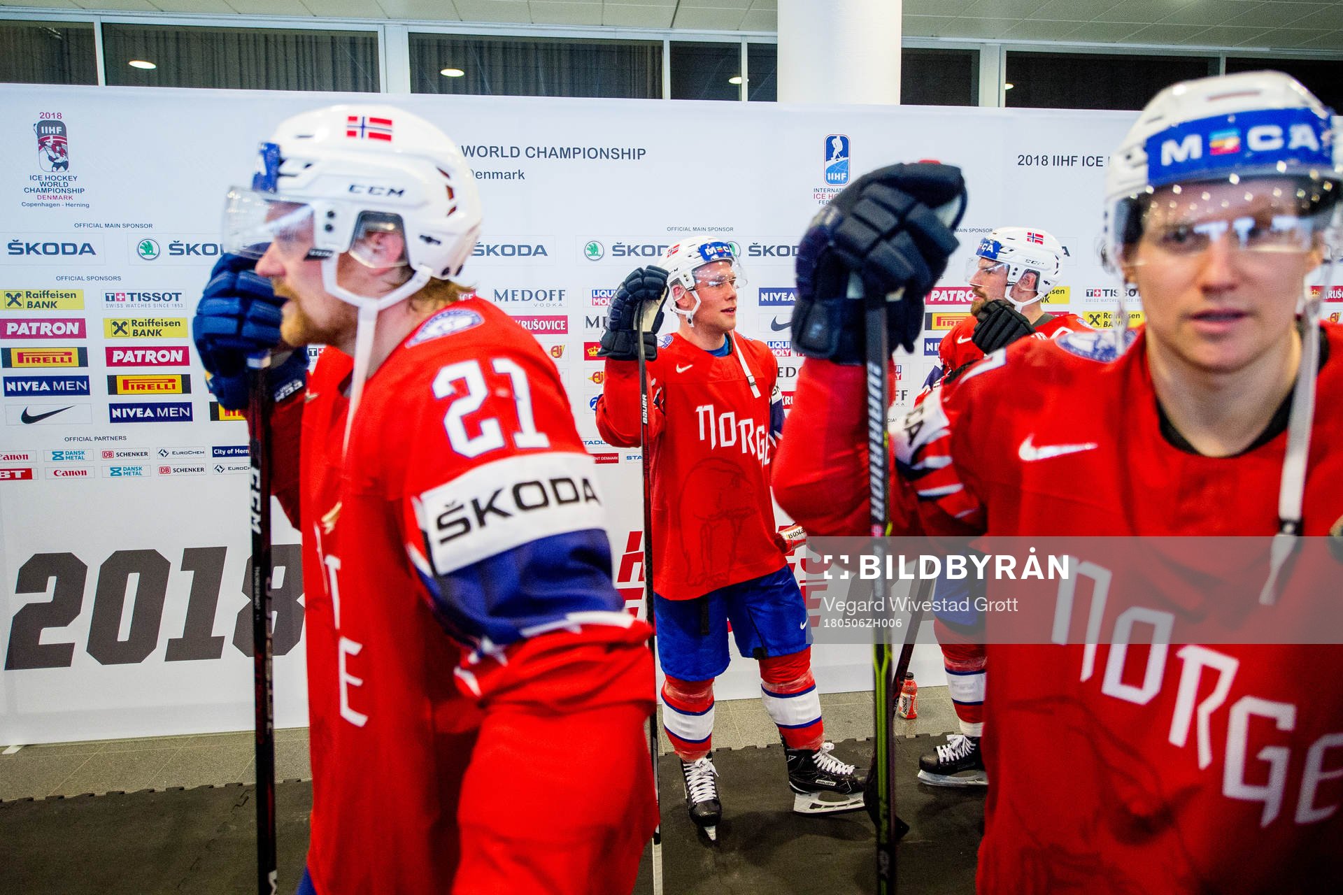 Steffen Thoresen, Tobias Lindström, Jonas Holøs and