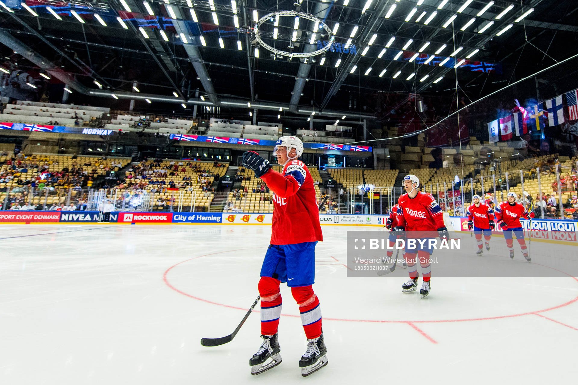 Anders Bastiansen of Norway celebrates