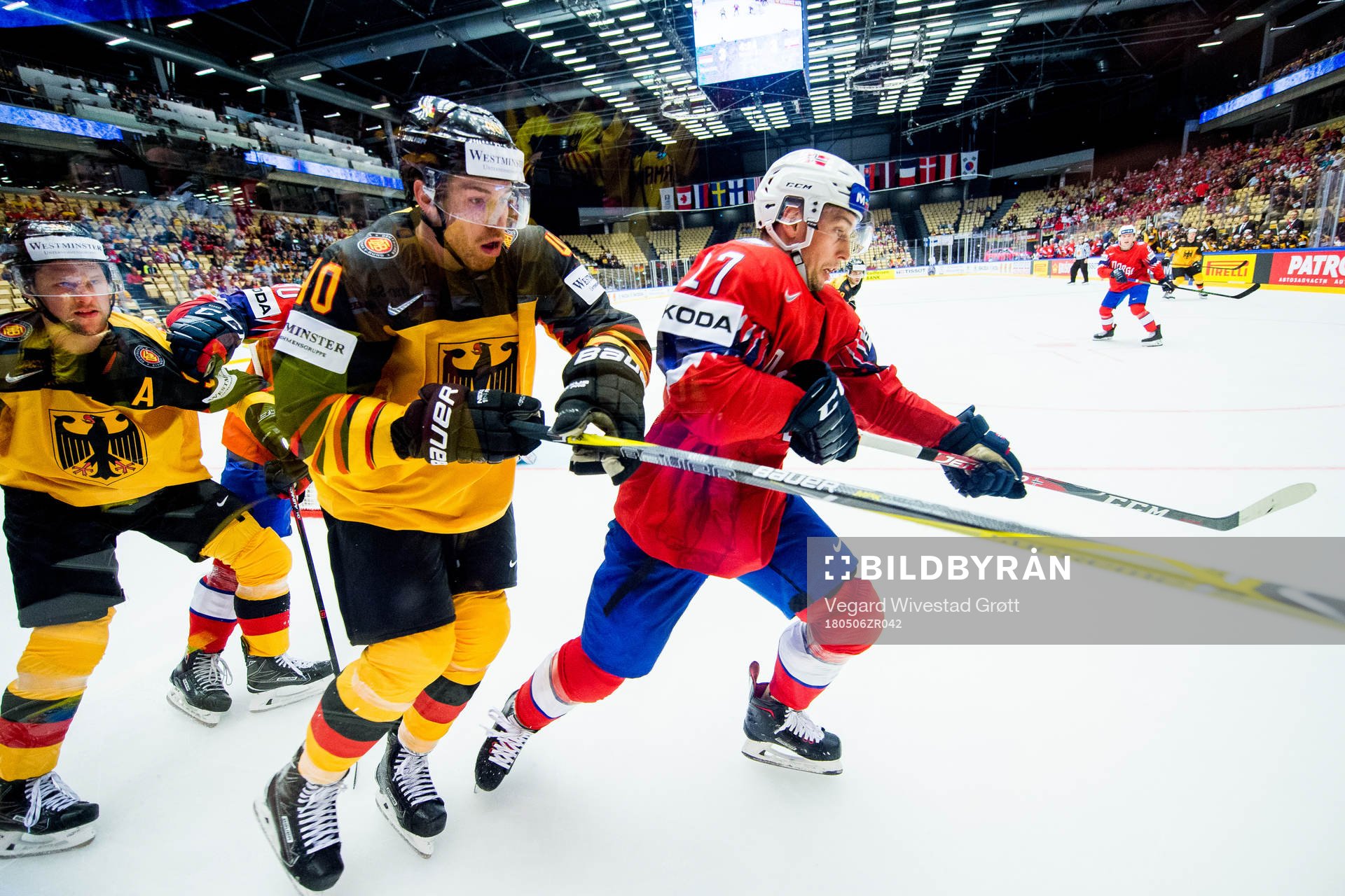 Björn Krupp of Germany and Stefan Espeland of Norway
