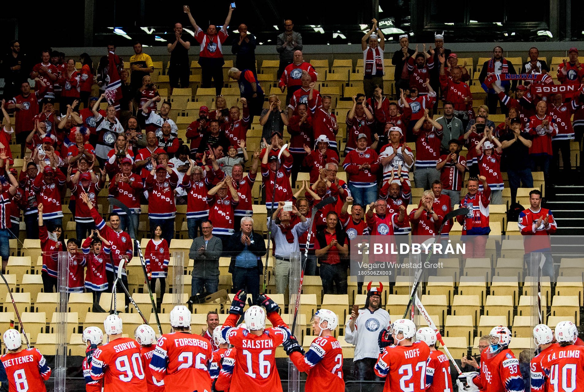 Mathias Trettenes, Daniel Sørvik, Kristian Forsberg, Eirik