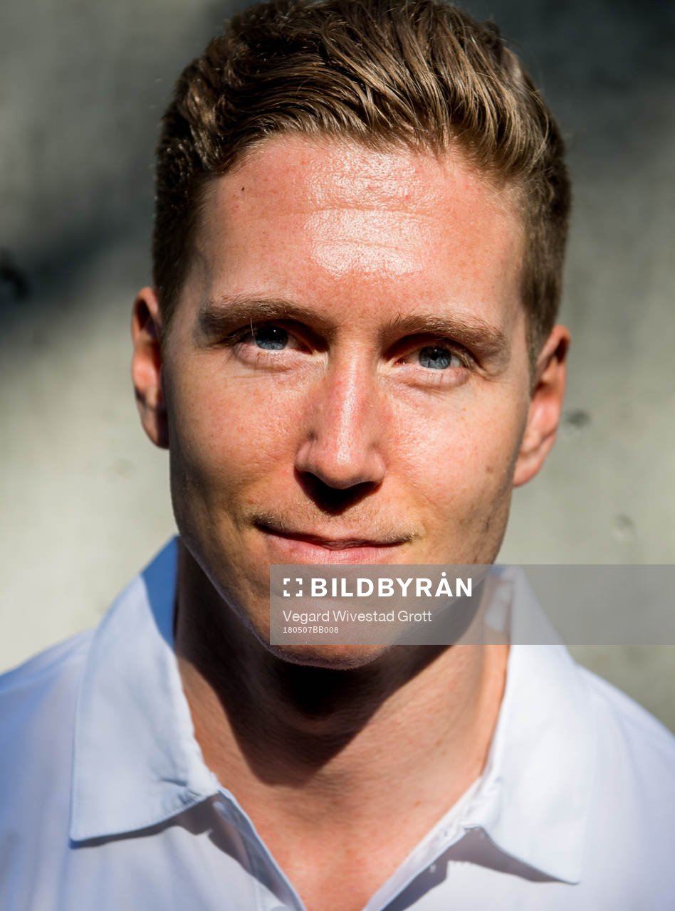 Dennis Sveum of Norway poses for a portrait
