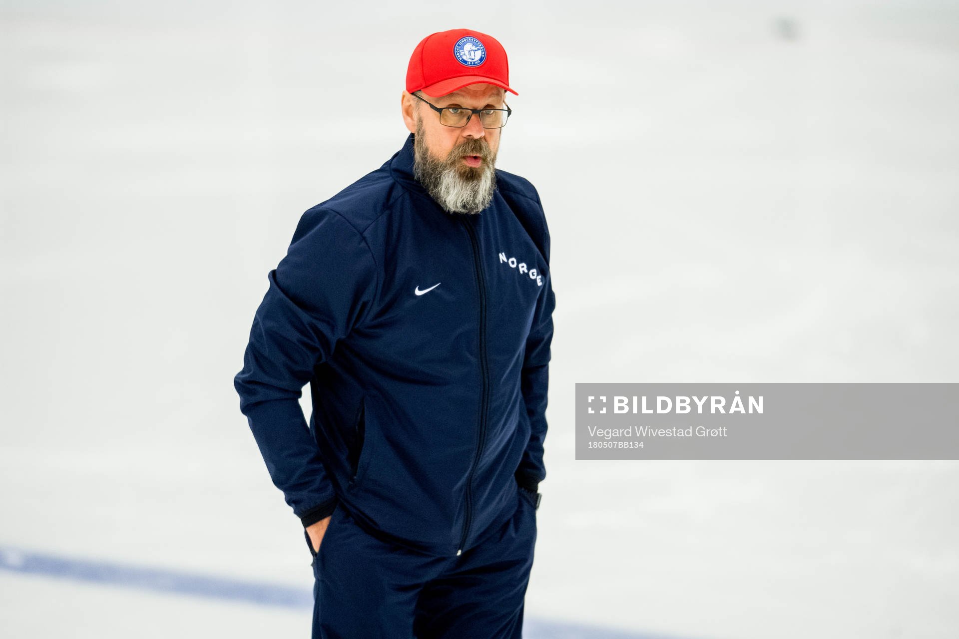 Per-Erik Alcén, goaltender coach of Norway