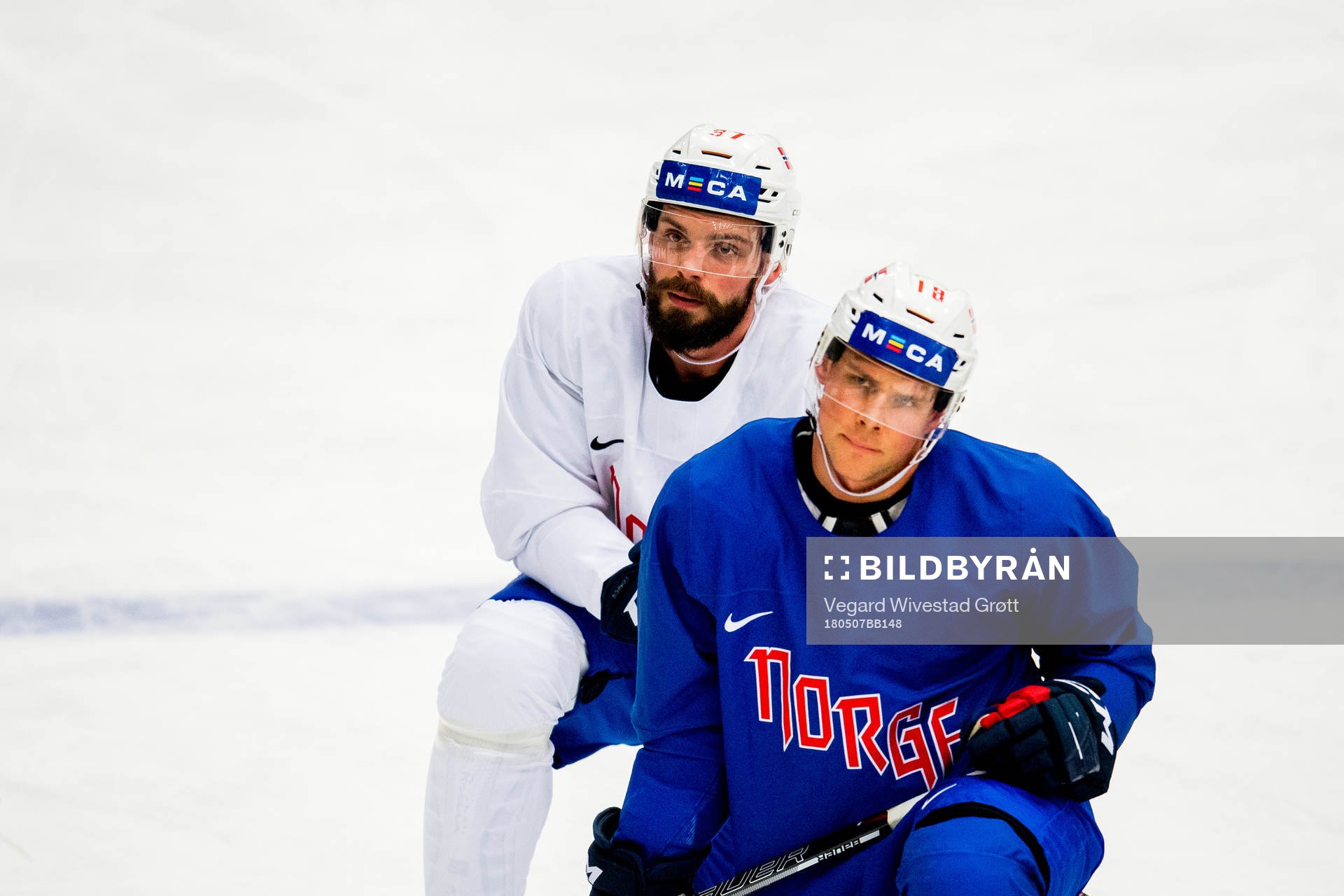 Villiam Strøm and Tobias Lindström of Norway