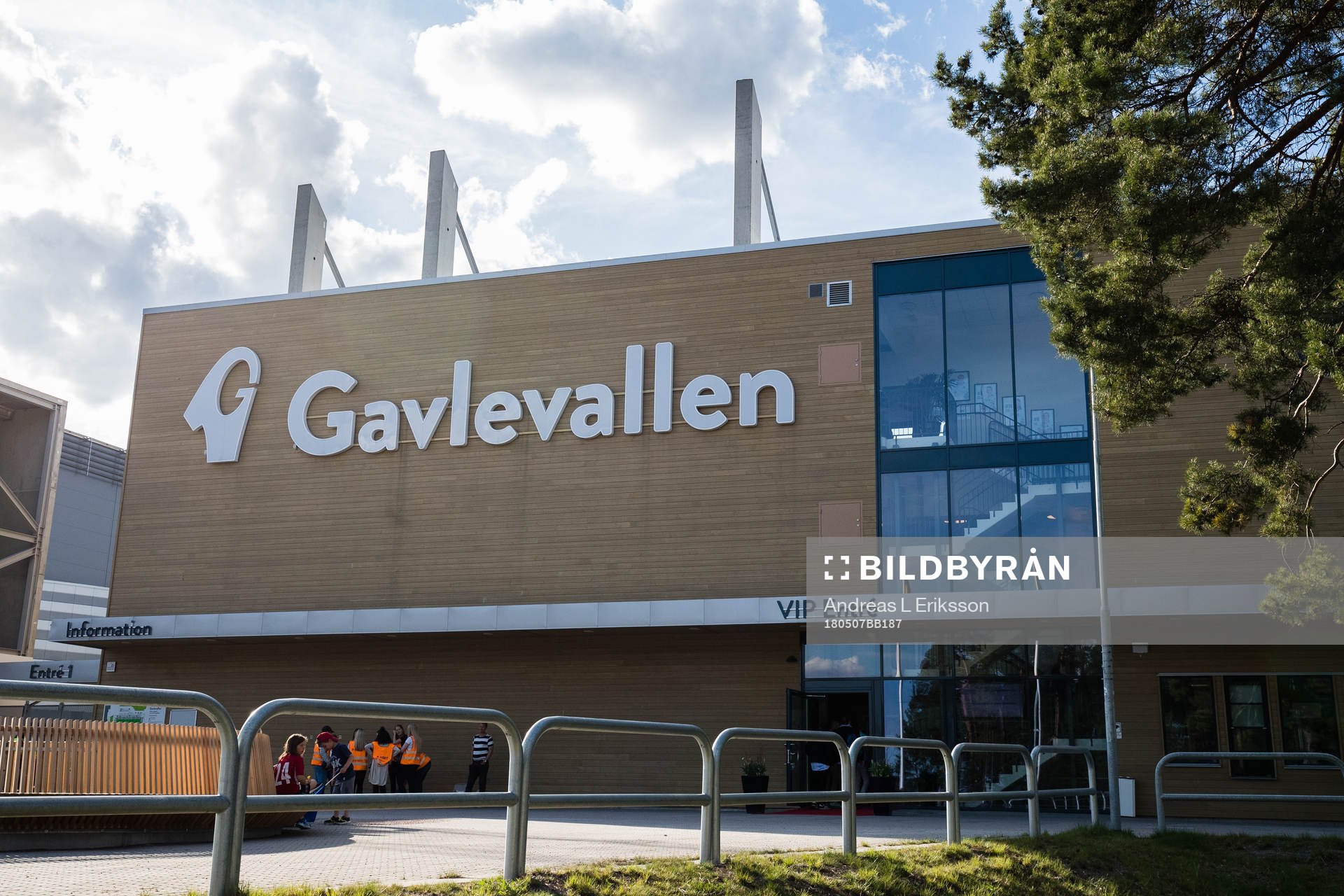 Exteriör av Gavlevallen