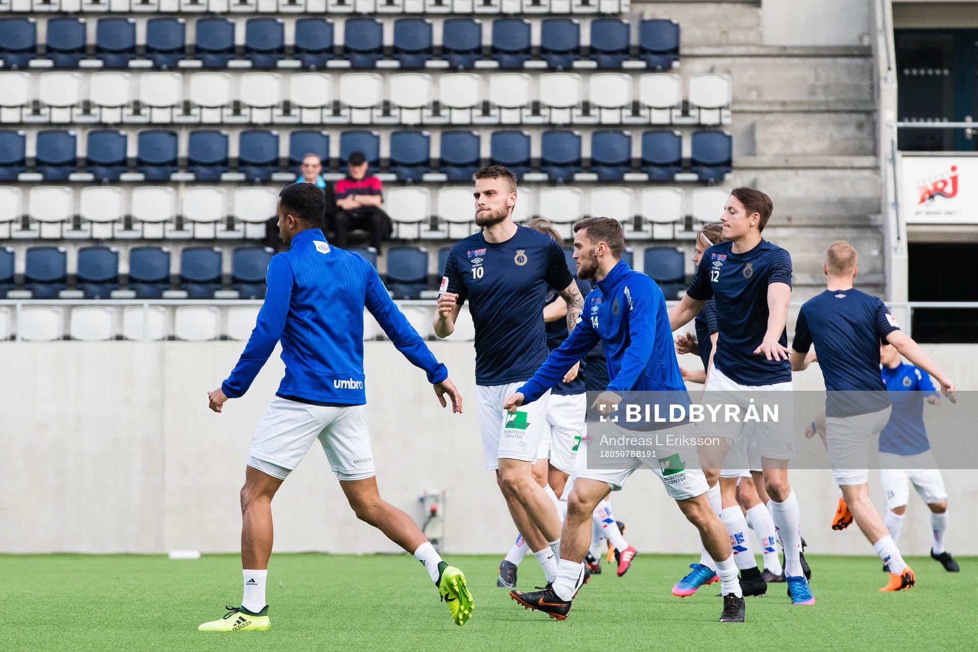 Gefles Erik Törnros, Fitim Kastrati och Samuel Gussman