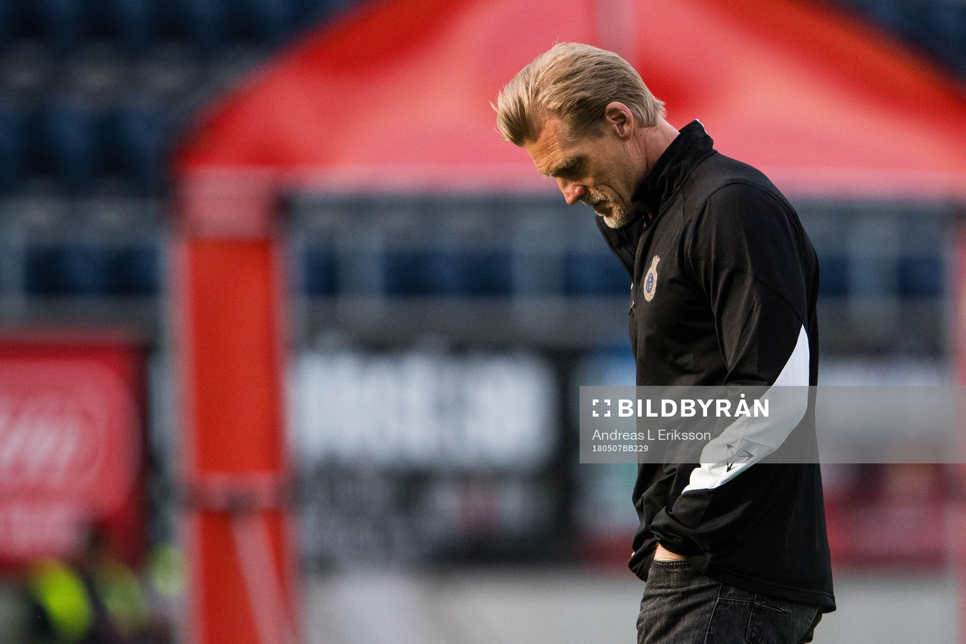 Gefles tränare Johan Mjällby