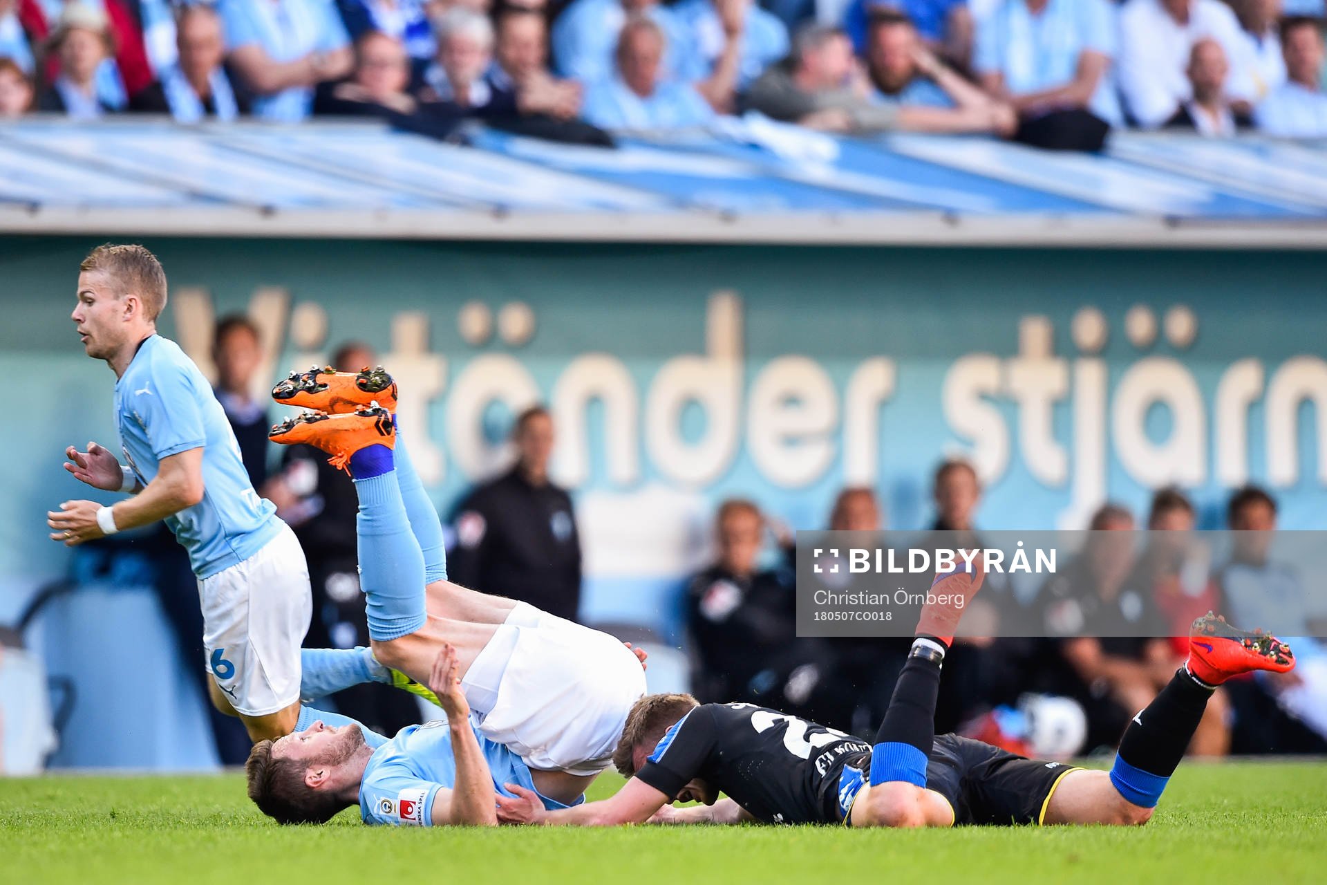 Malmö FFs Lasse Nielsen och IFK Göteborgs Sebastian
