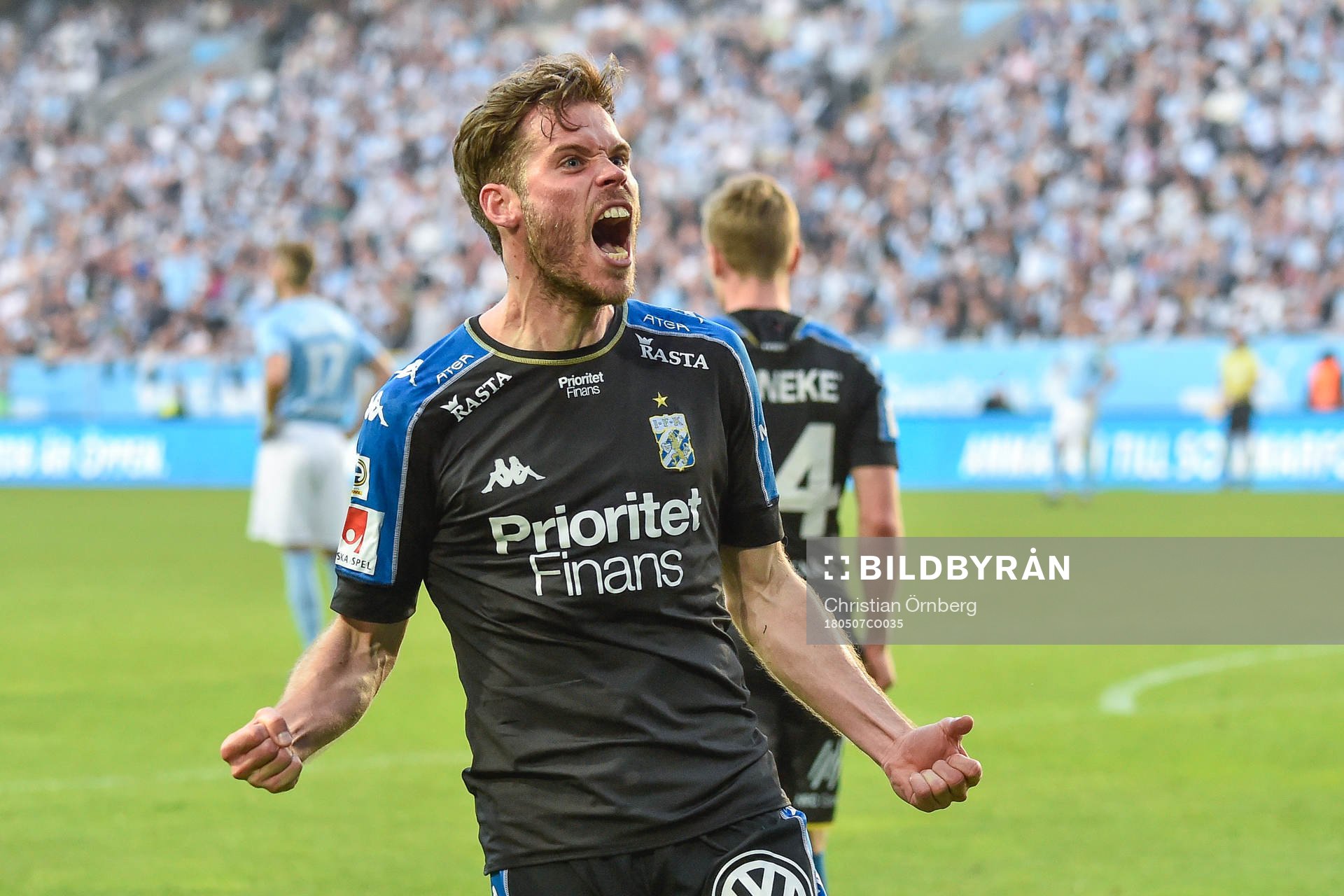 IFK Göteborgs Emil Salomonsson jublar
