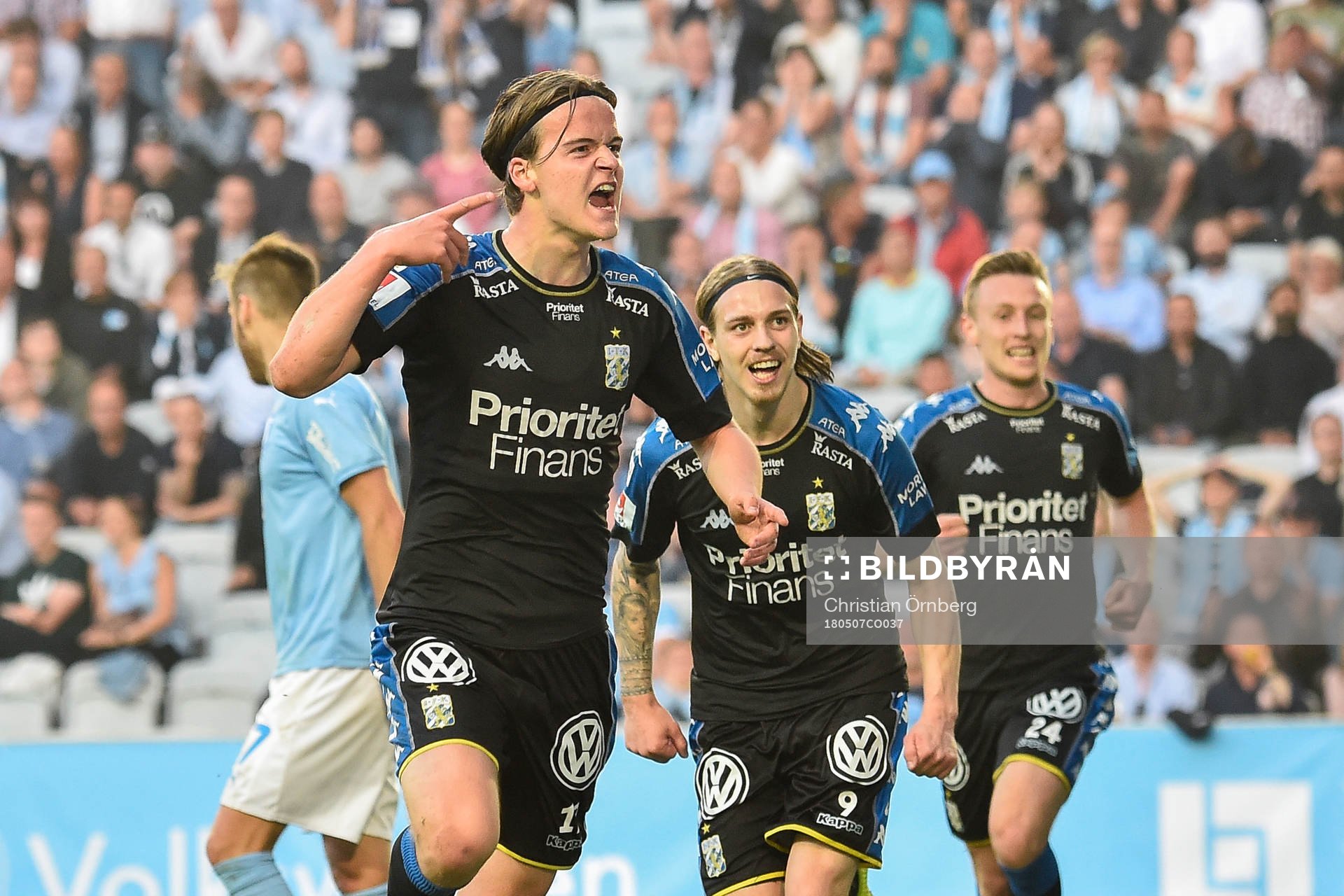 IFK Göteborgs August Erlingmark jublar