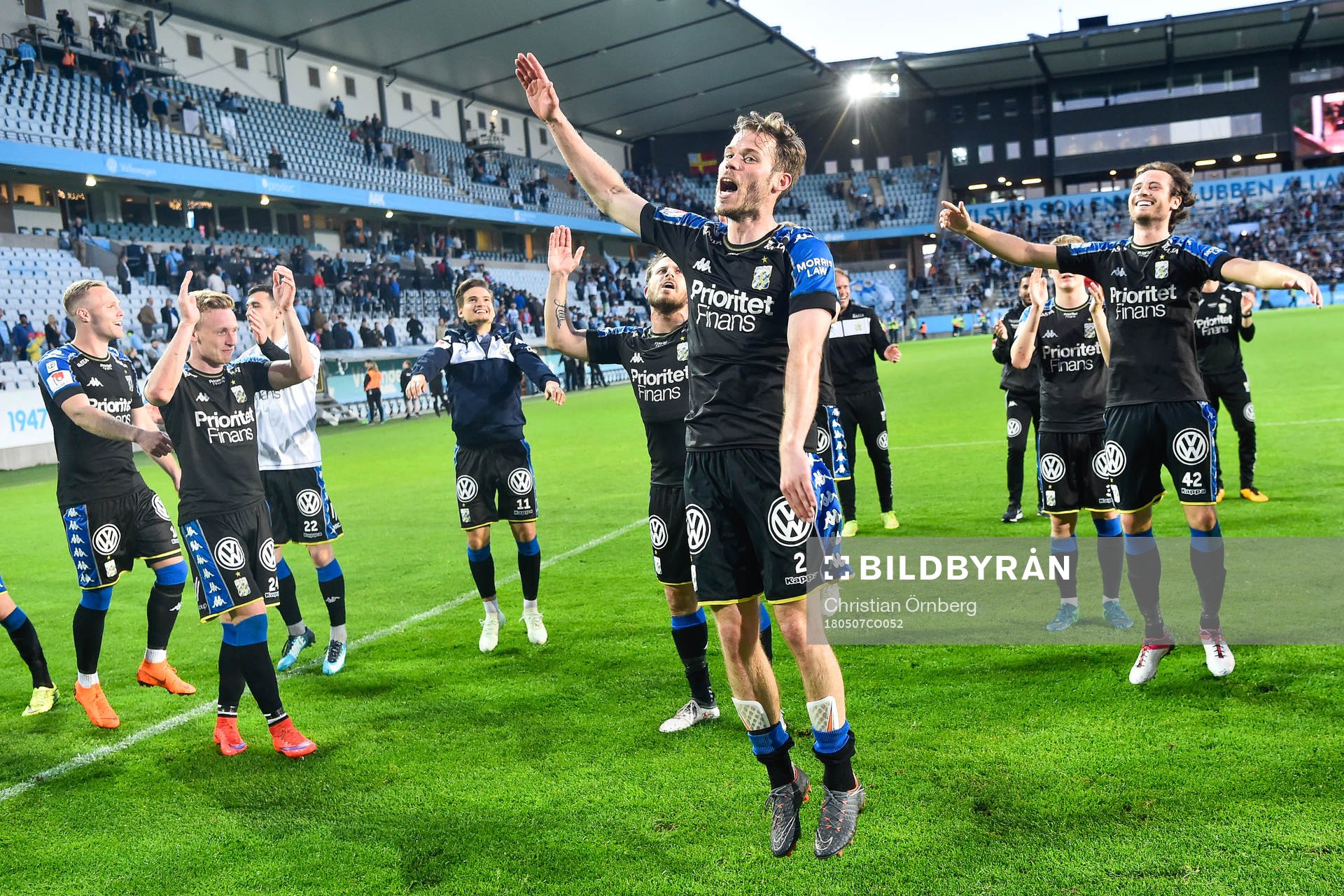 IFK Göteborgs Emil Salomonsson jublar