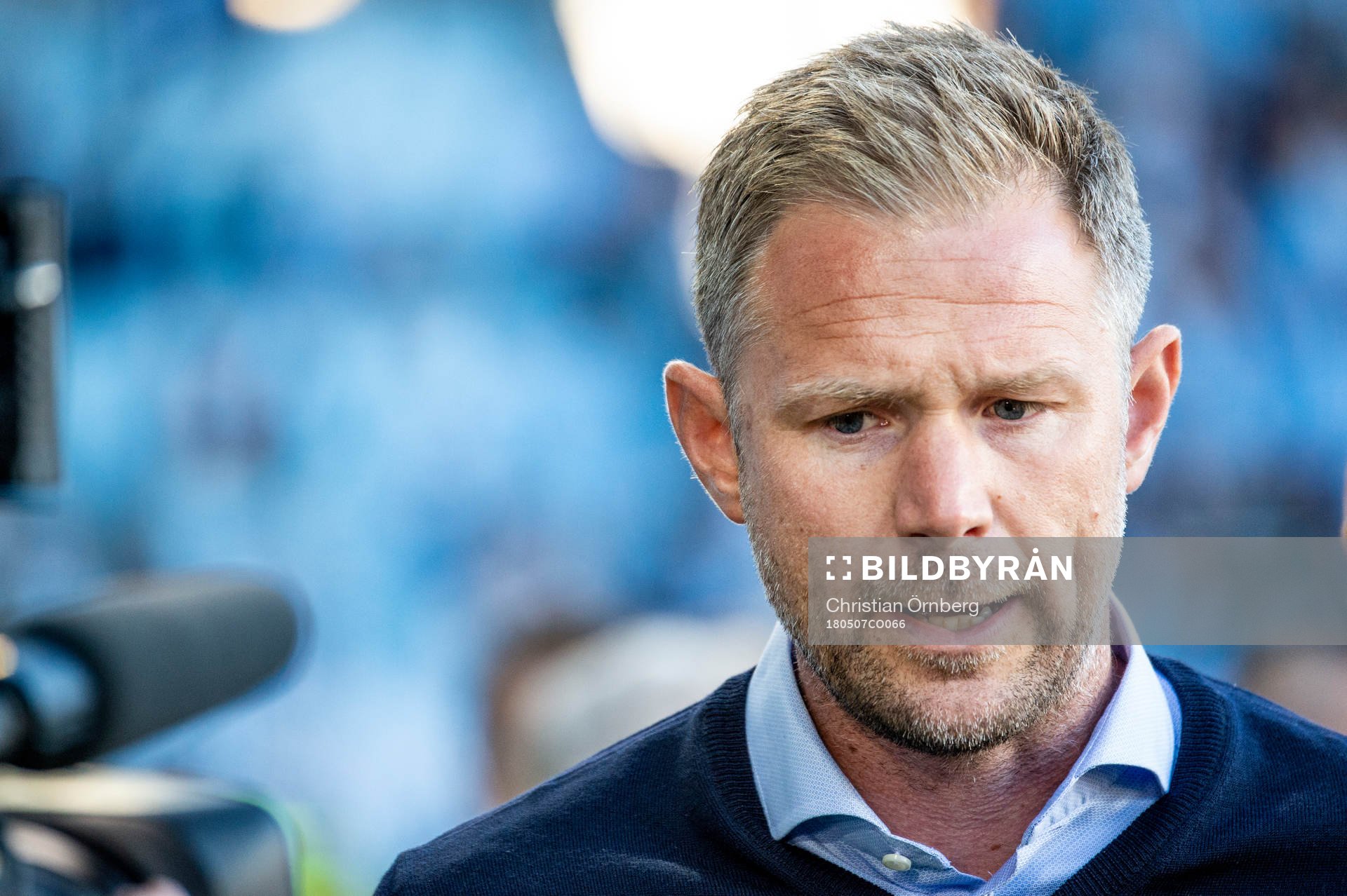 Malmö FFs tränare Magnus Pehrsson deppar