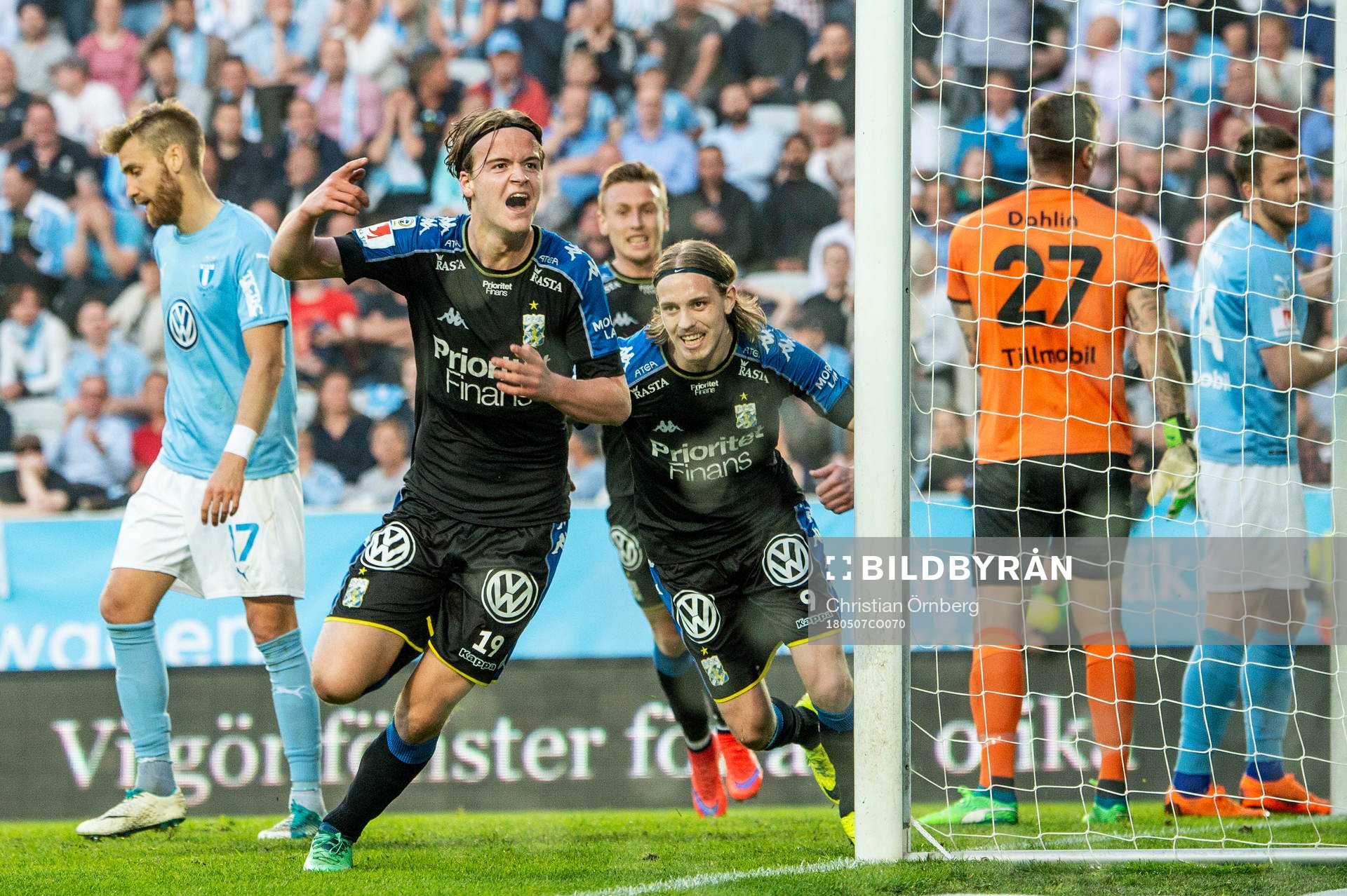IFK Göteborgs August Erlingmark och Elias Mar Omarsson