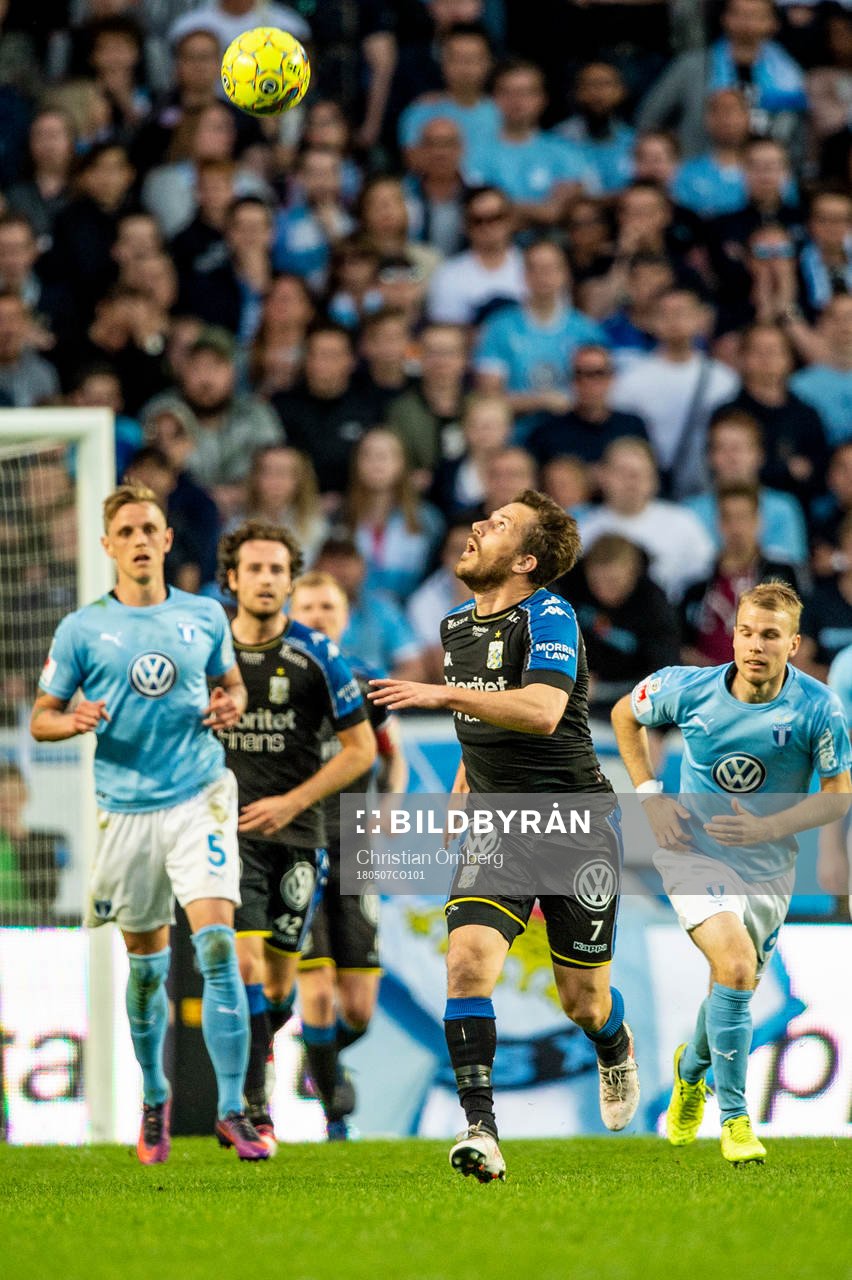 IFK Göteborgs Tobias Hysén och Mikkel Diskerud mot Malmö