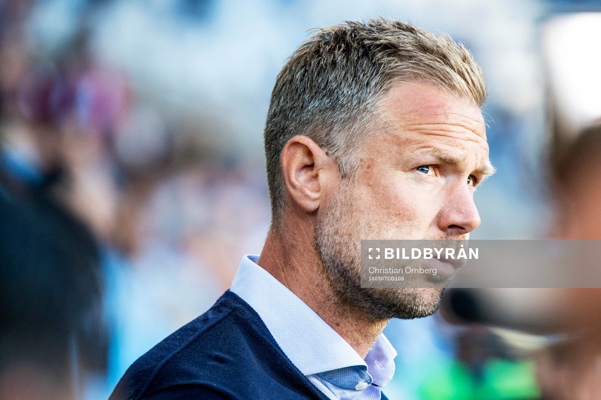 Malmö FFs tränare Magnus Pehrsson deppar