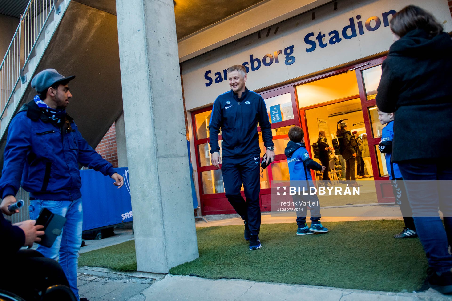 Ole Gunnar Solskjær, manager of Molde