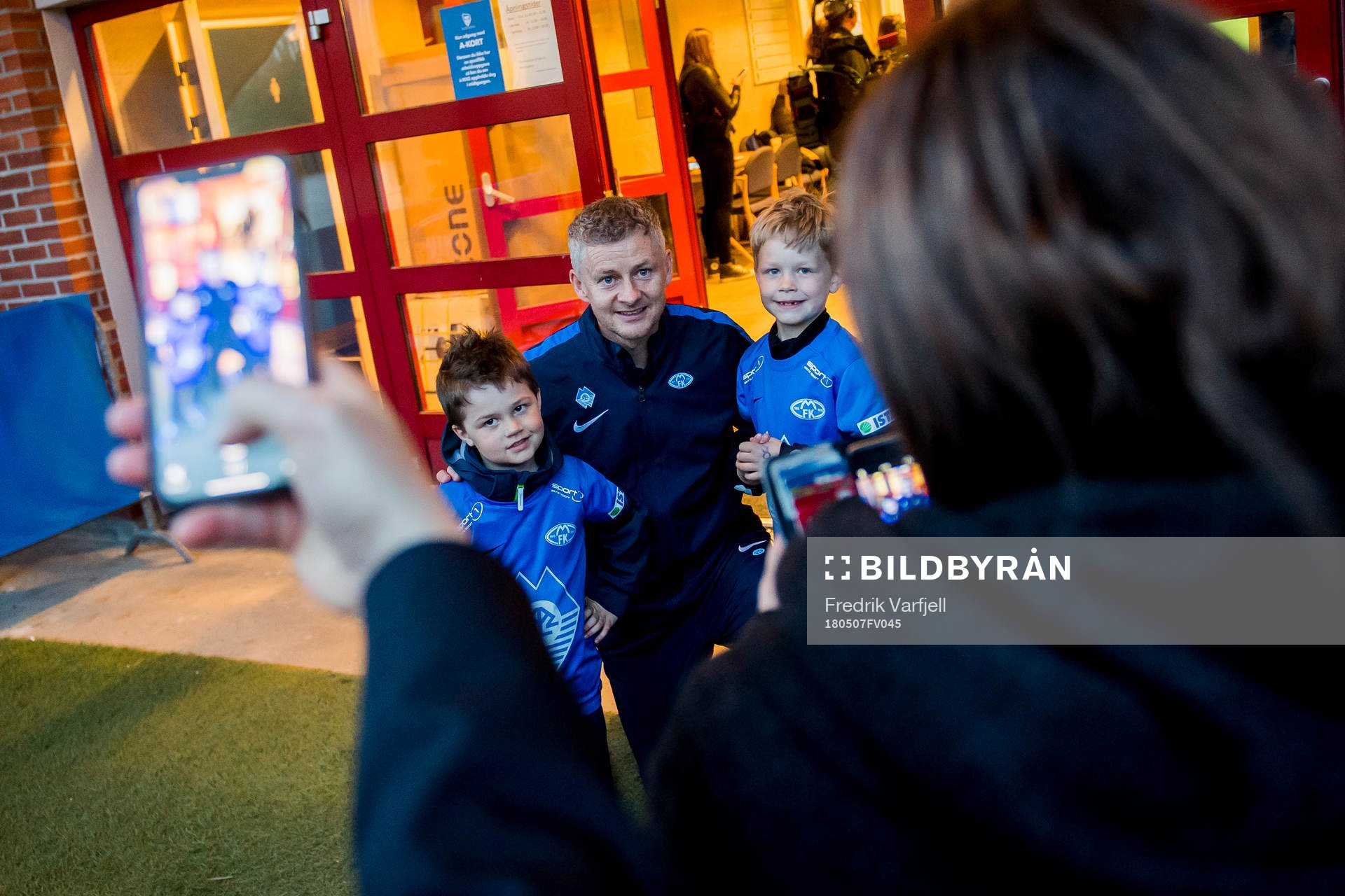 Ole Gunnar Solskjær, manager of Molde