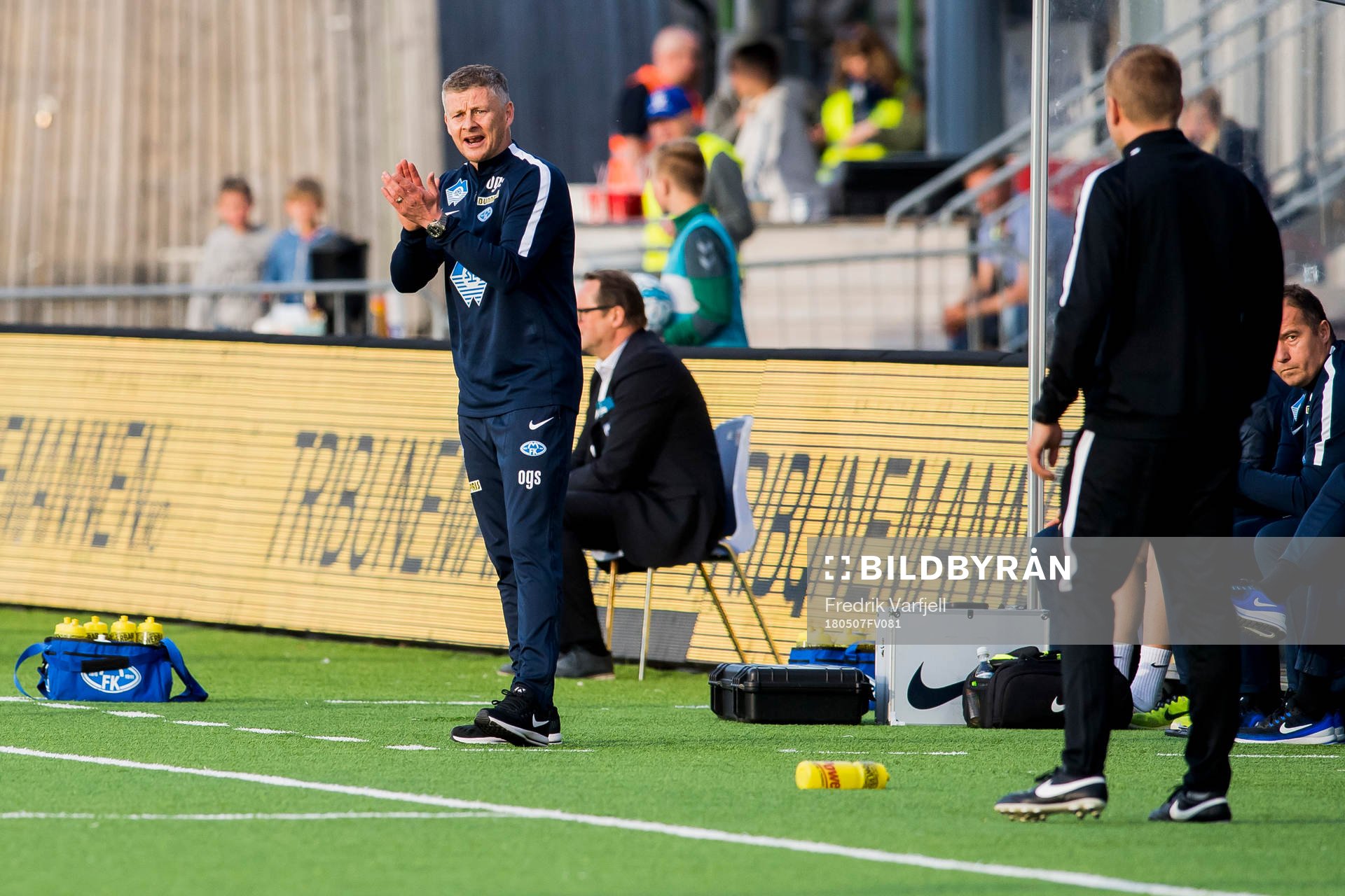 Ole Gunnar Solskjær, manager of Molde