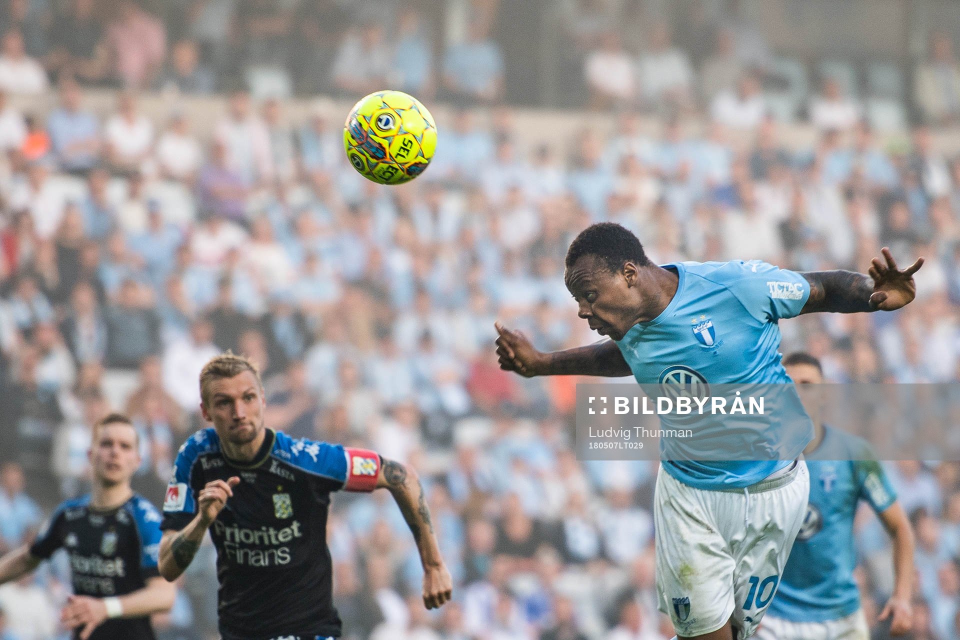 Malmö FFs Carlos Strandberg nickar