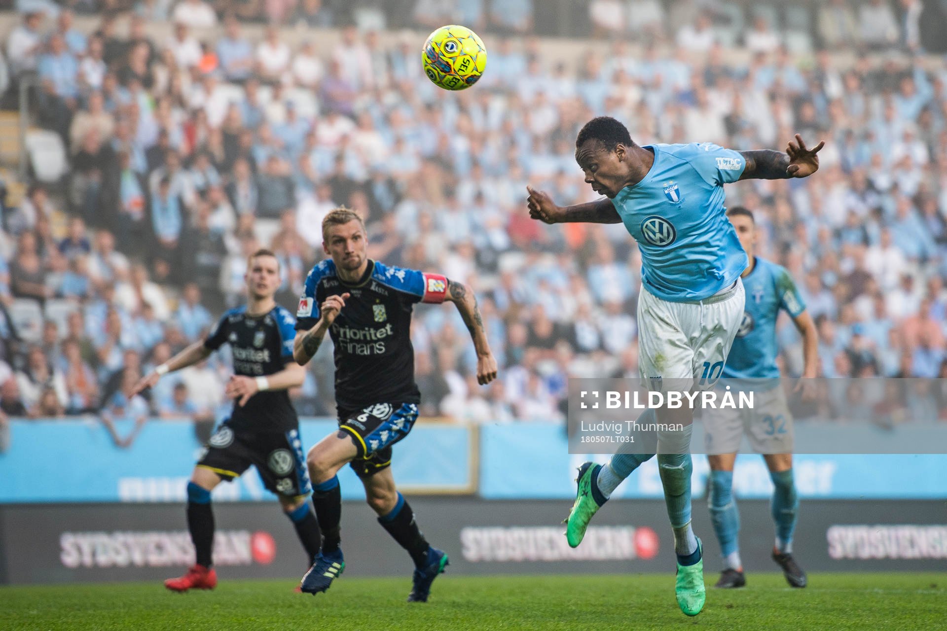Malmö FFs Carlos Strandberg nickar