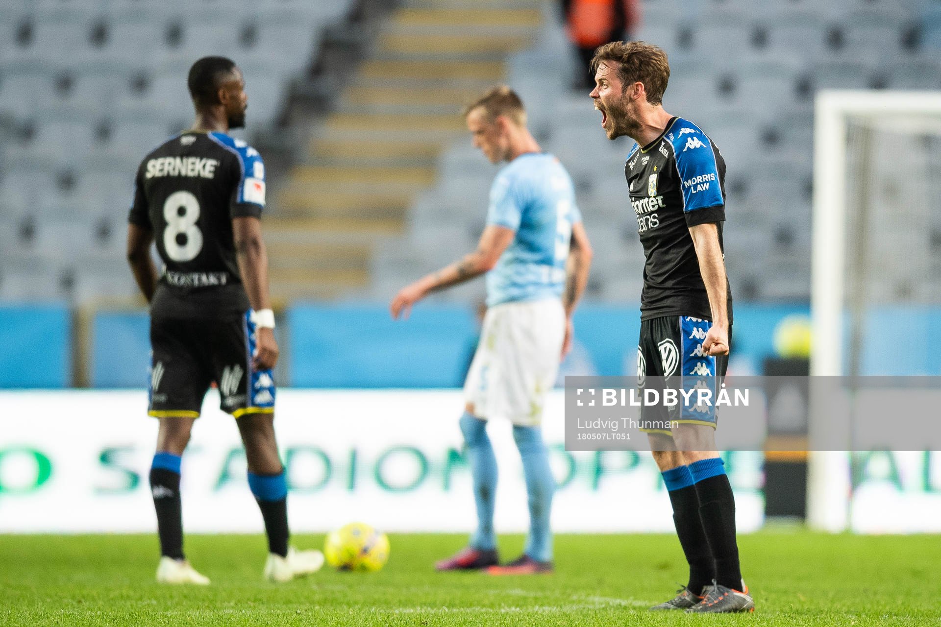 IFK Göteborgs Emil Salomonsson jublar