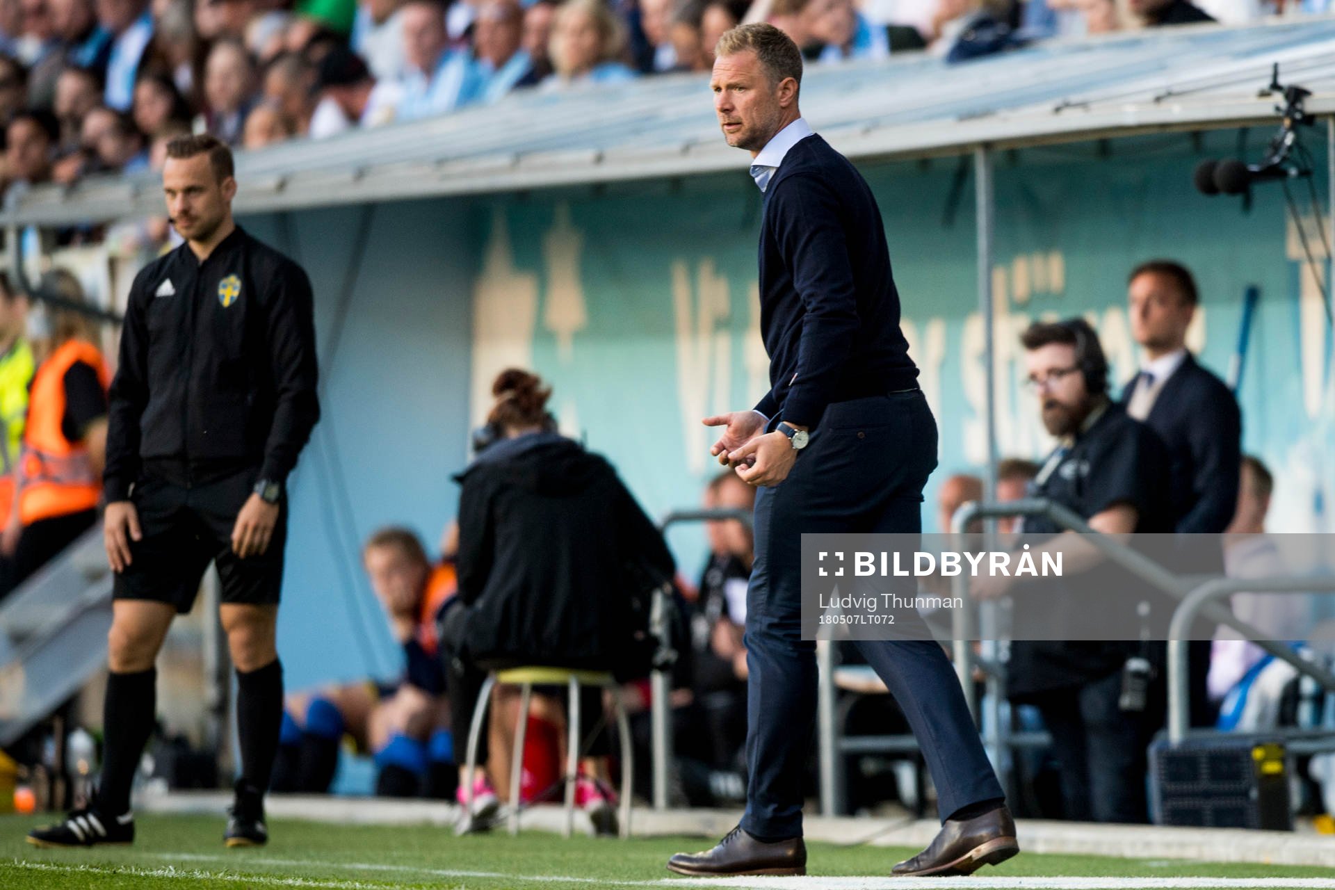 Malmö FFs tränare Magnus Pehrsson