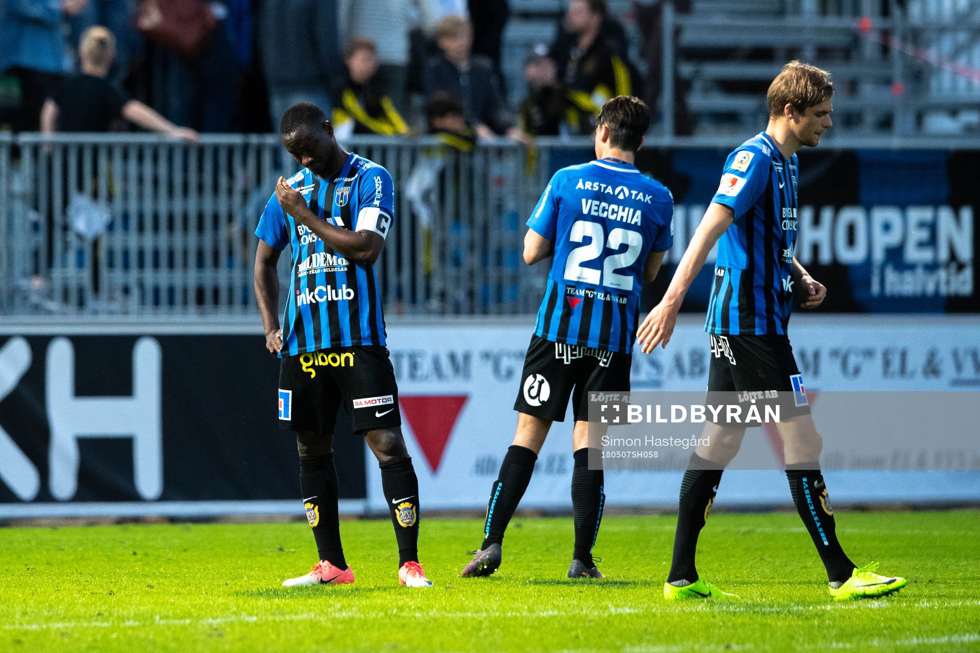 Sirius Moses Ogbu , Oscar Pehrsson och Stefano Vecchia