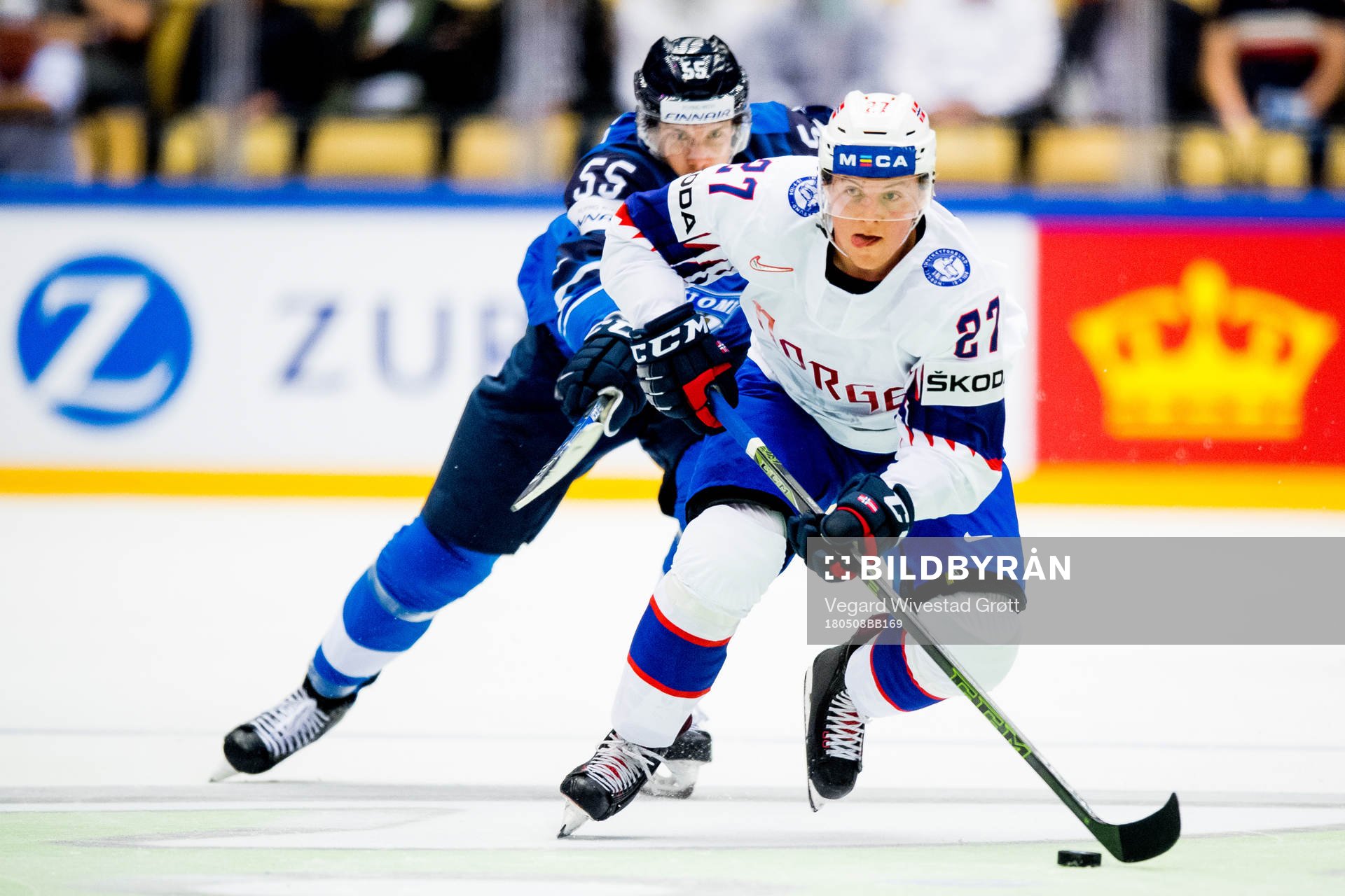 Ludvig Hoff of Norway and Miika Koivisto of Finland
