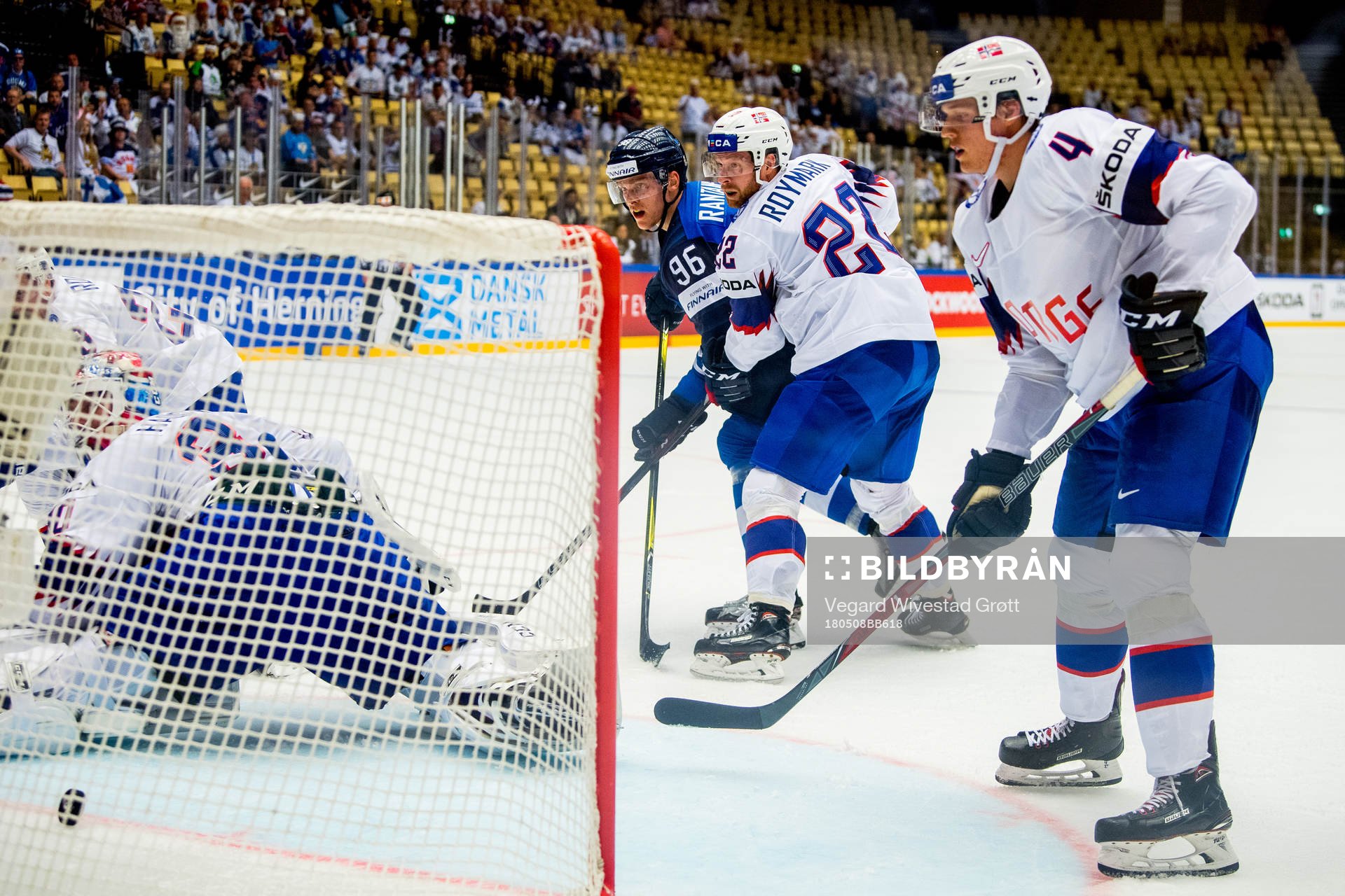 Mikko Rantanen of Finland, Martin Røymark of Norway and