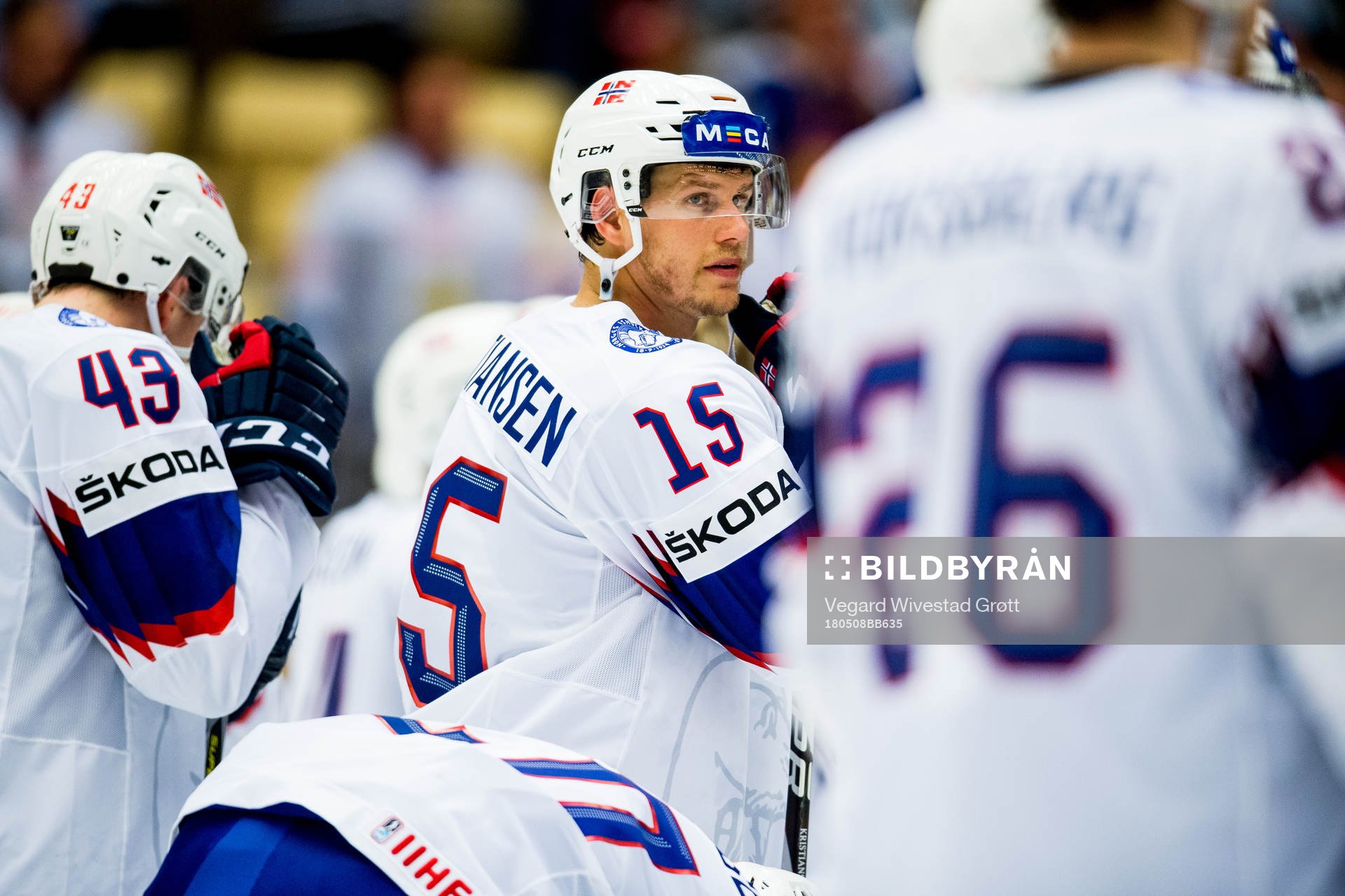 Tommy Kristiansen of Norway looks dejected