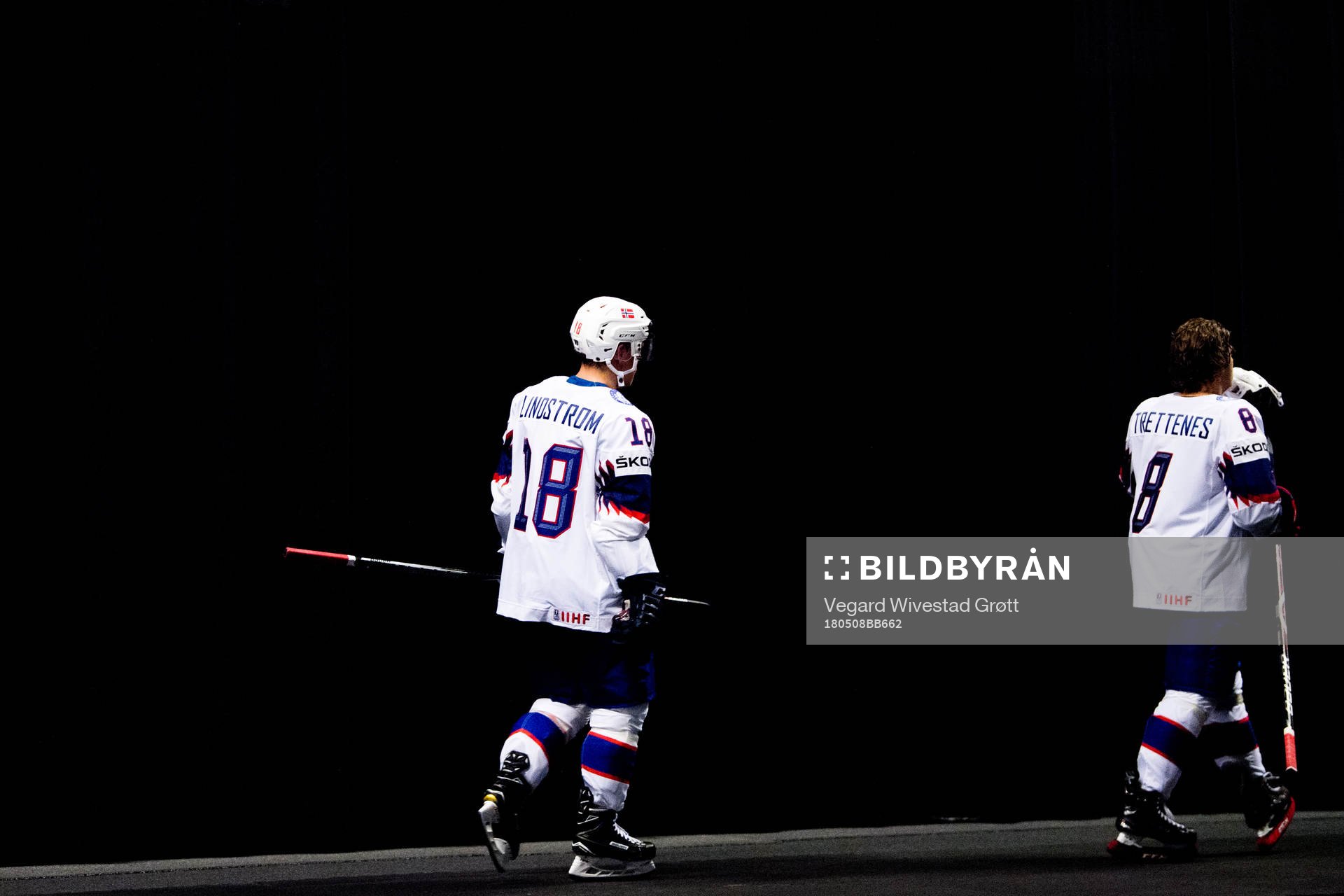 Tobias Lindström and Mathias Trettenes of Norway