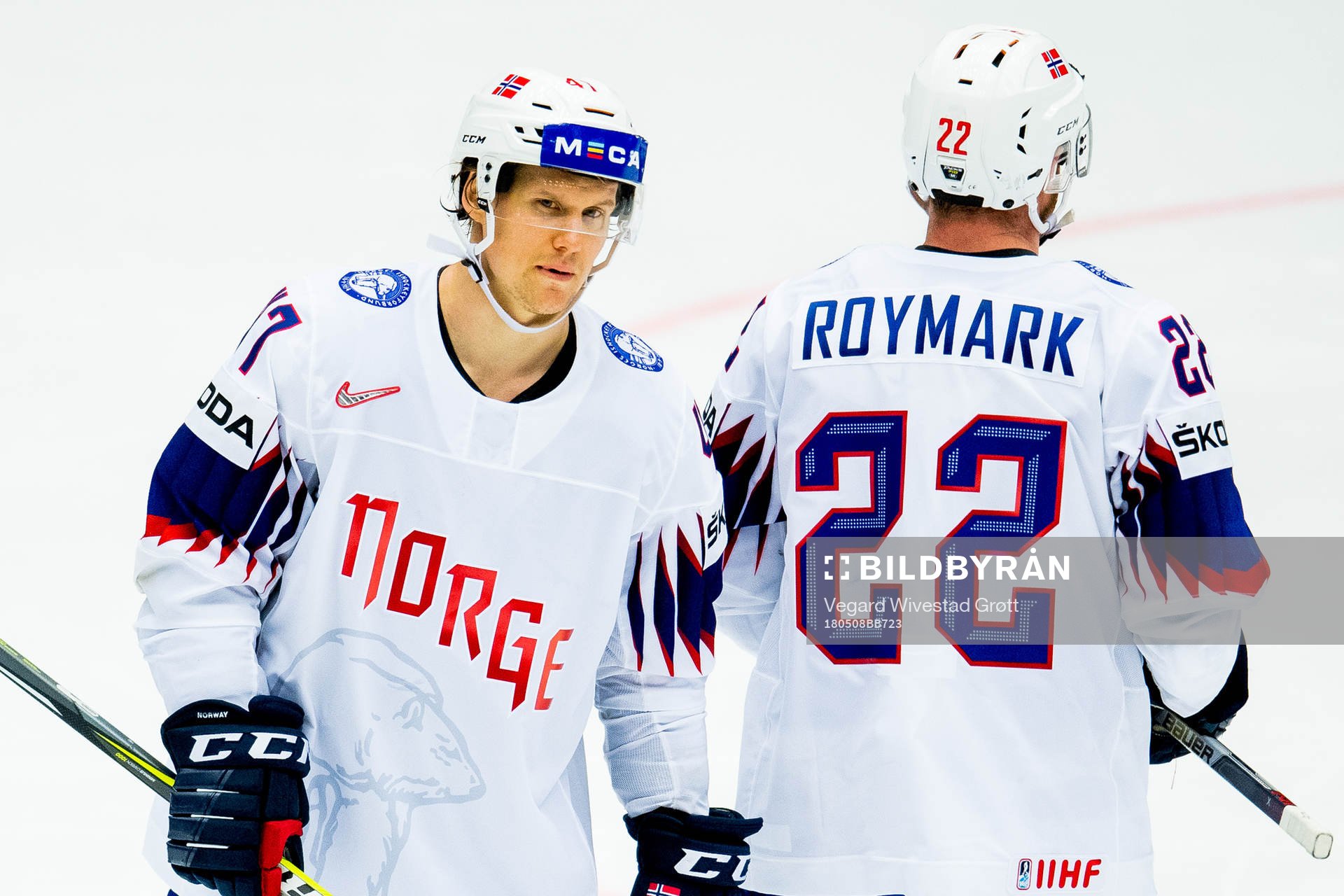 Alexander Bonsaksen and Martin Røymark of Norway
