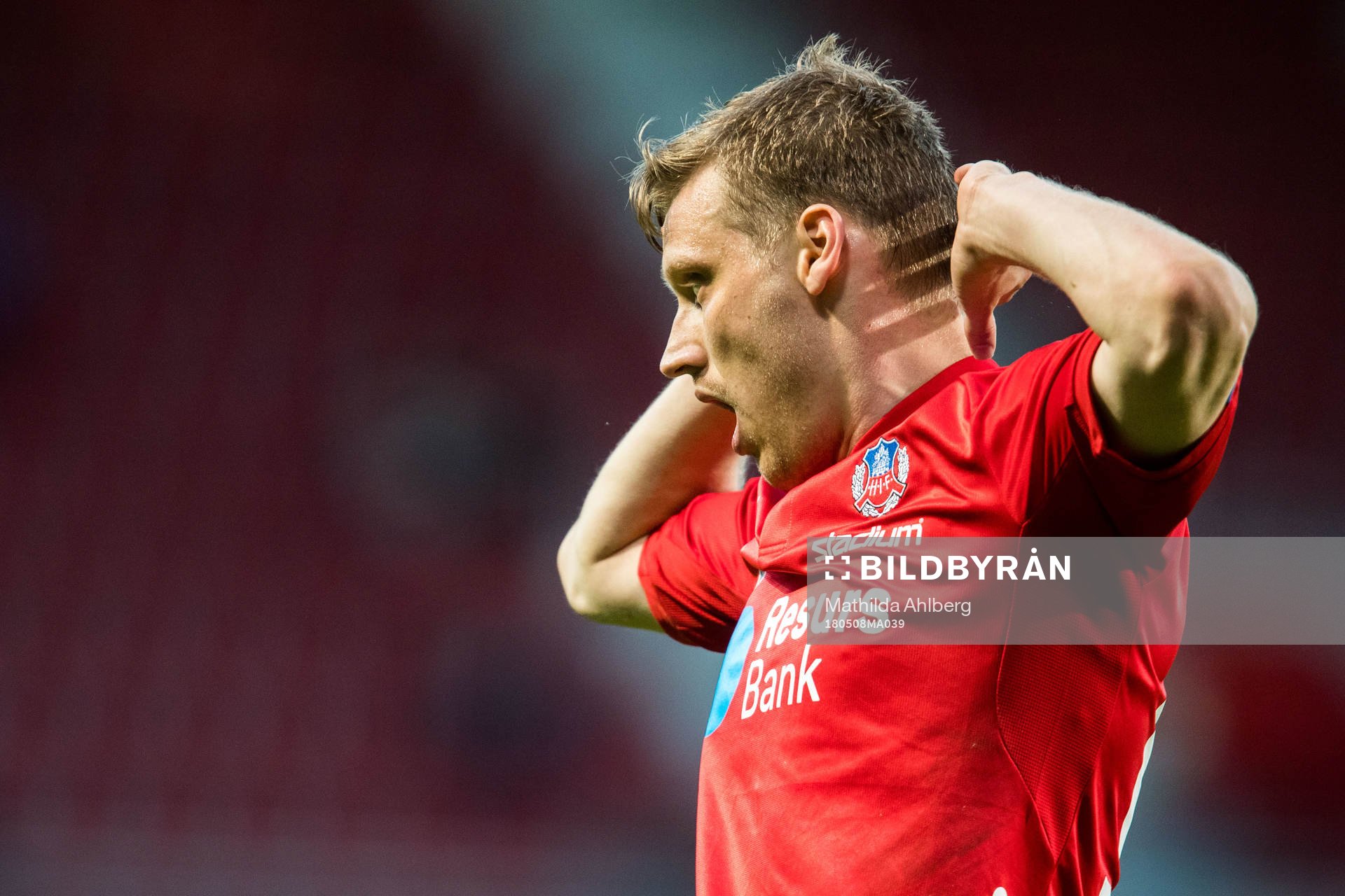 Helsingborgs Abdri Runar Bjarnason deppar