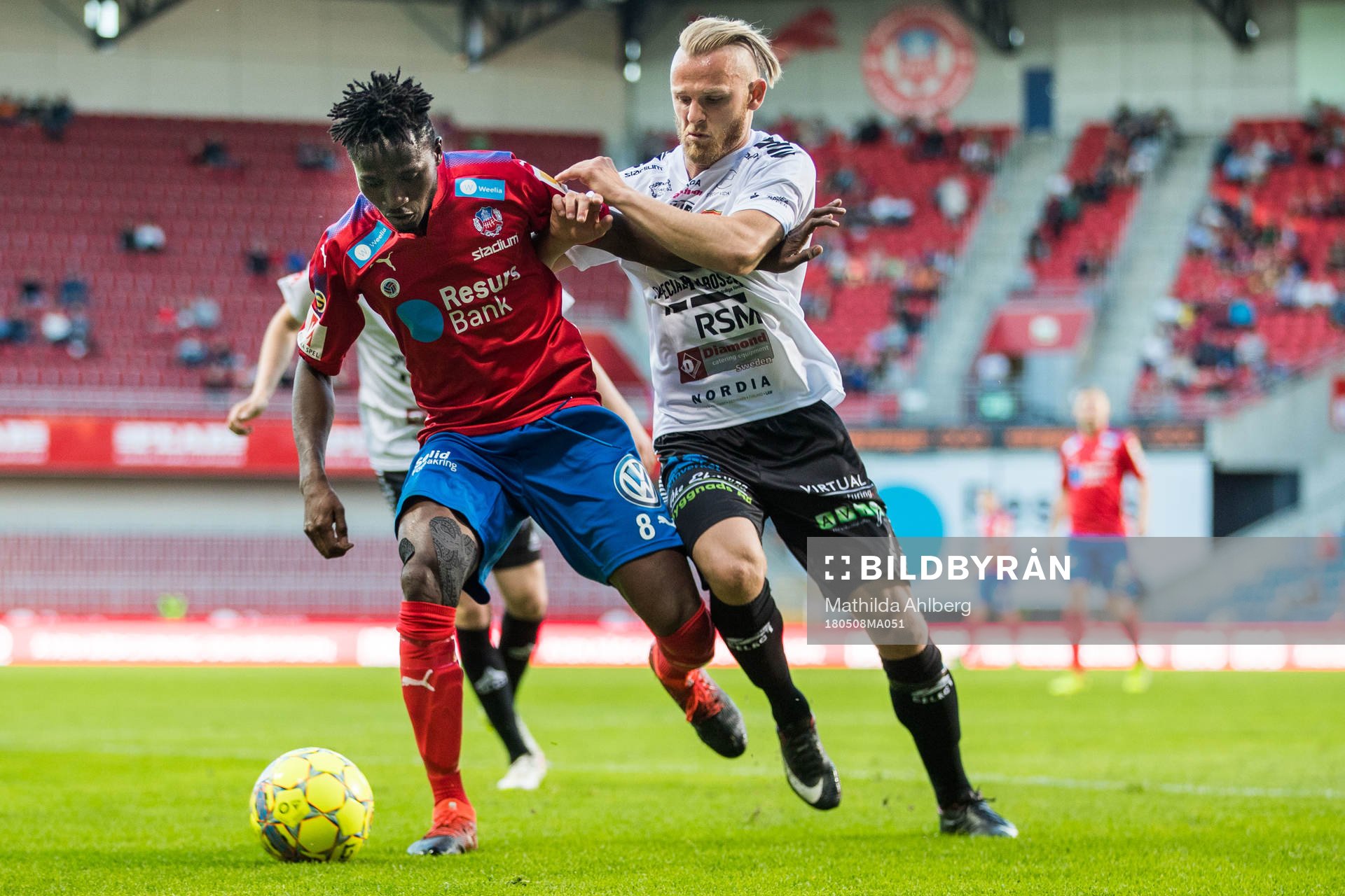 Helsingborgs Mamudu Moro och GAIS Niclas Andersén