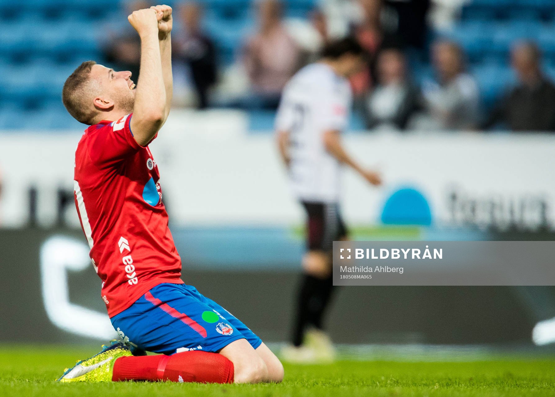 Helsingborgs Darijan Bojanic jublar
