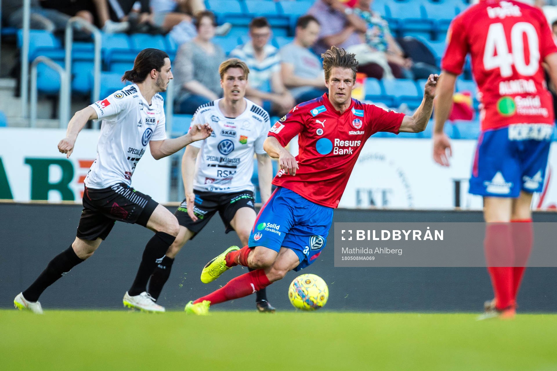 GAIS Stefan Ilic och Helsingborgs Fredrik Liverstam