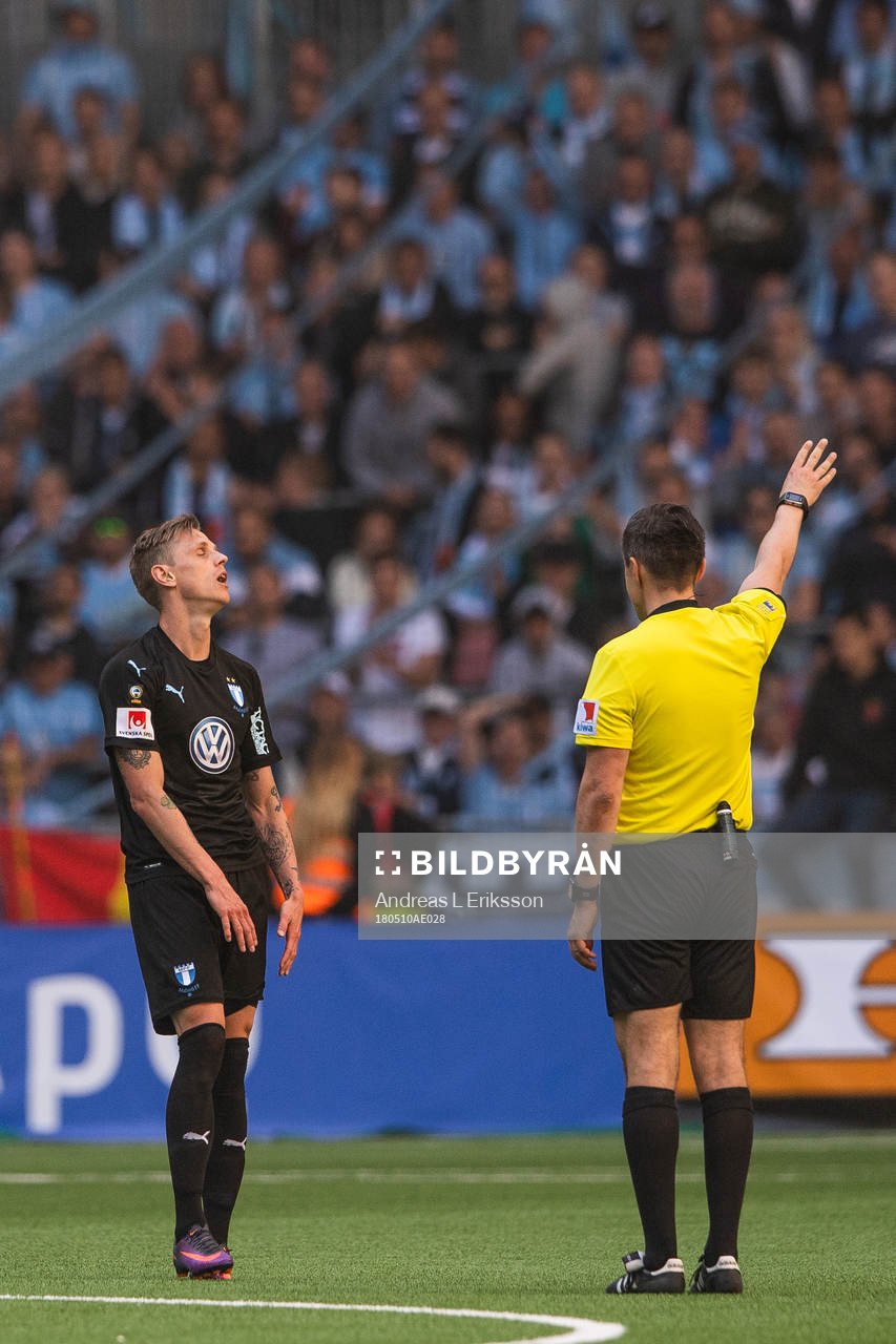 Malmö FFs Sören Rieks deppar