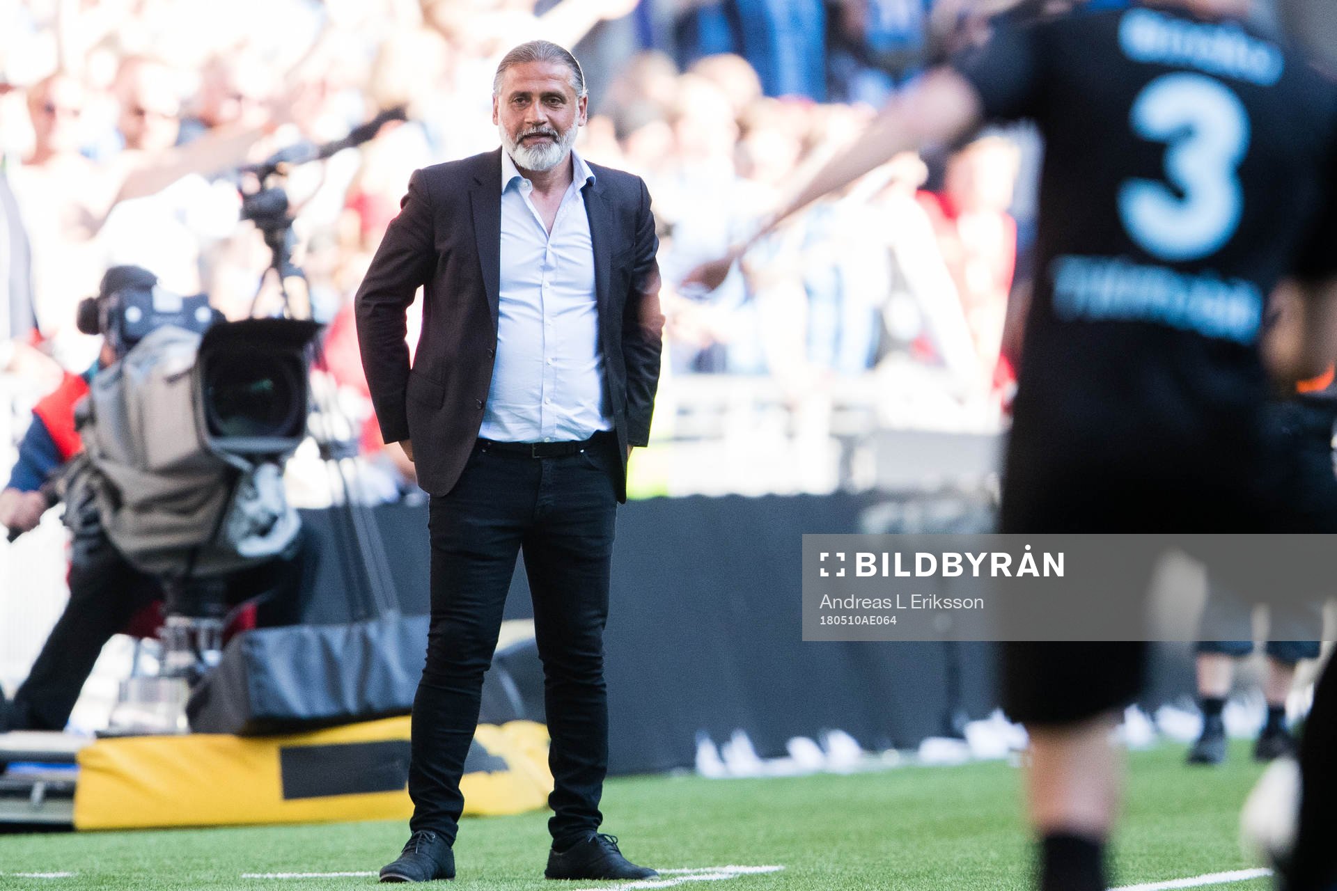 Djurgårdens tränare Özcan Melkemichel